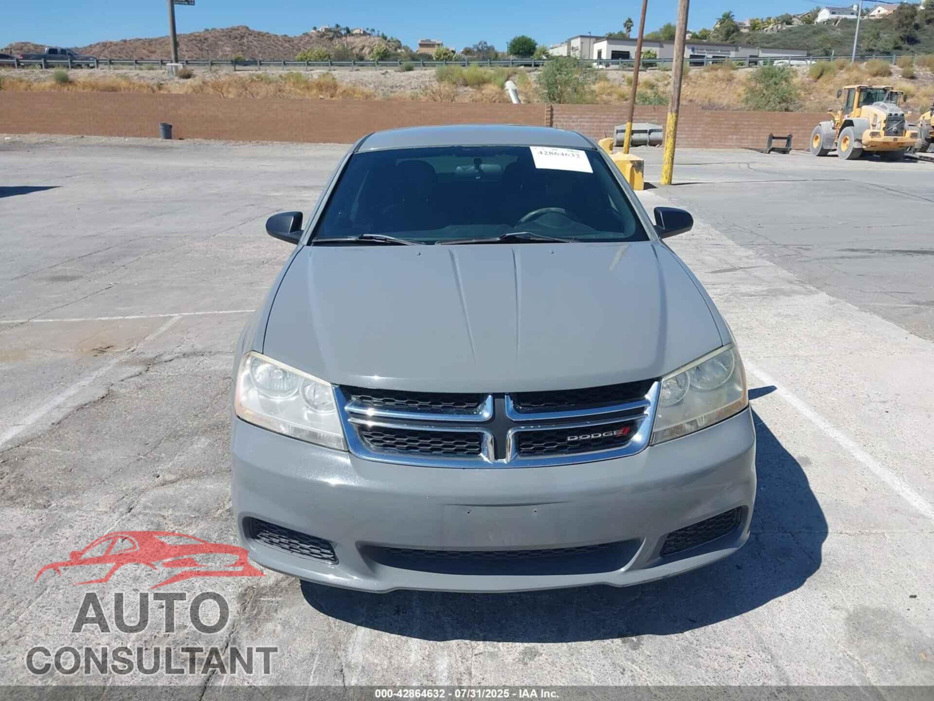 DODGE AVENGER 2014 - 1C3CDZAB4EN126897
