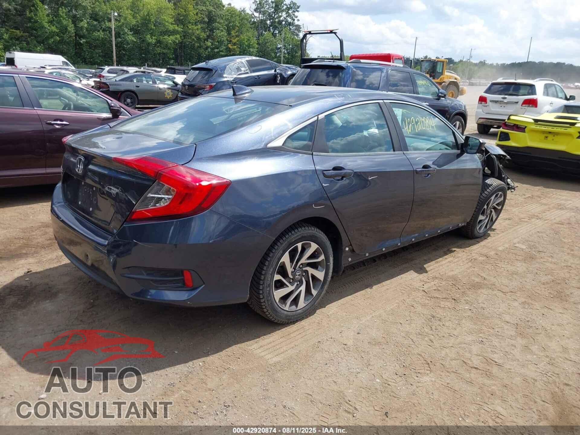 HONDA CIVIC 2017 - 19XFC2F71HE201846