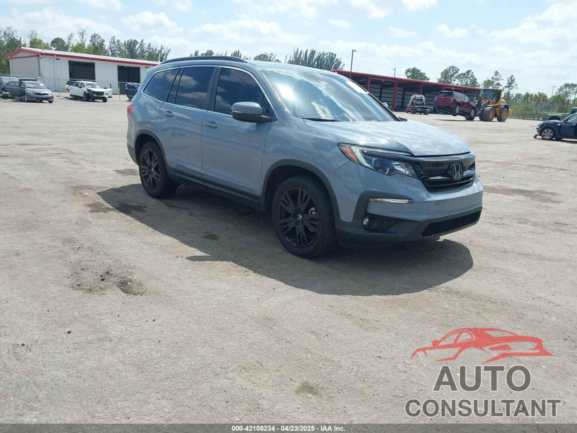 HONDA PILOT 2022 - 5FNYF5H29NB034421