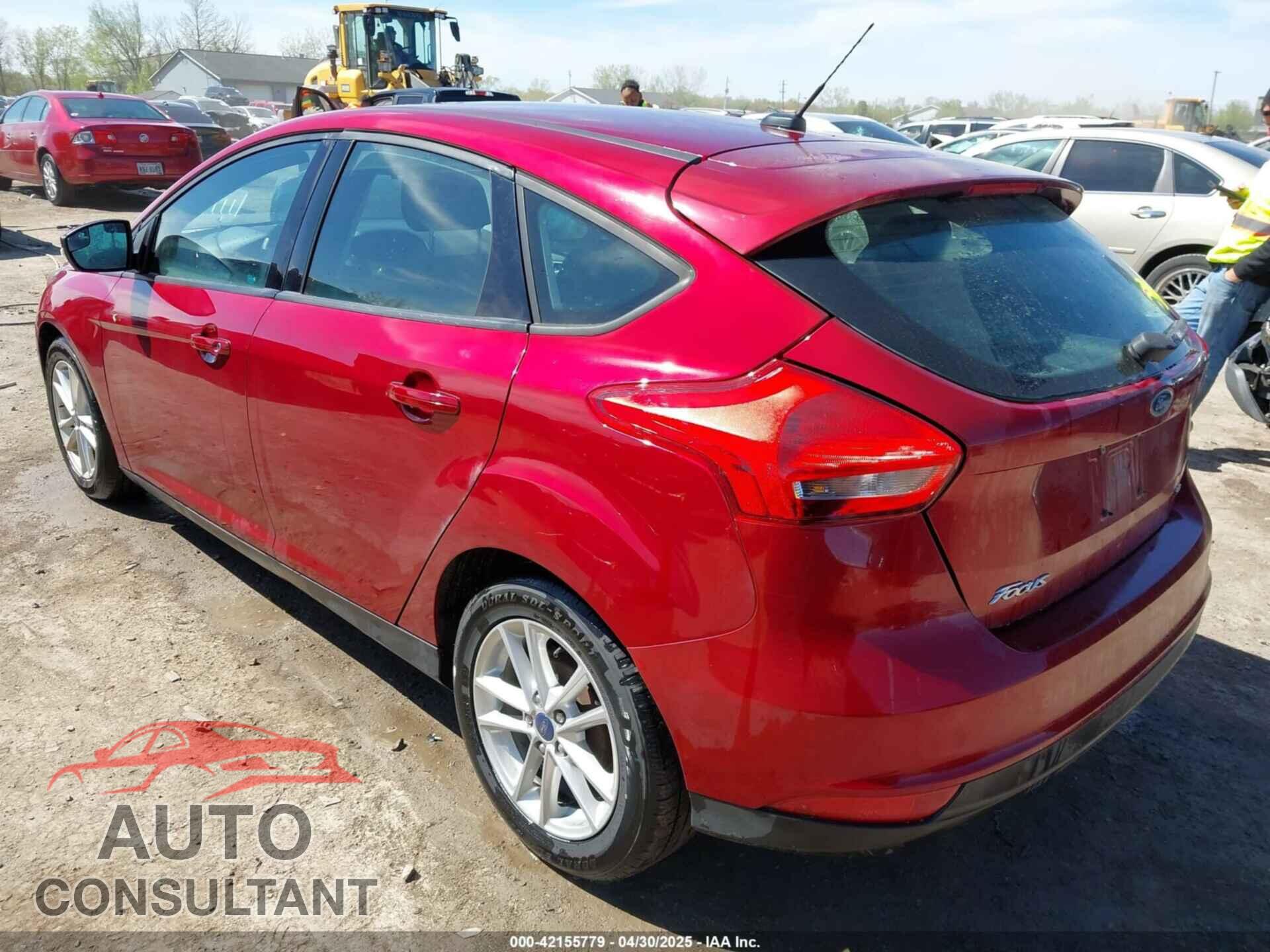 FORD FOCUS 2017 - 1FADP3K25HL209375