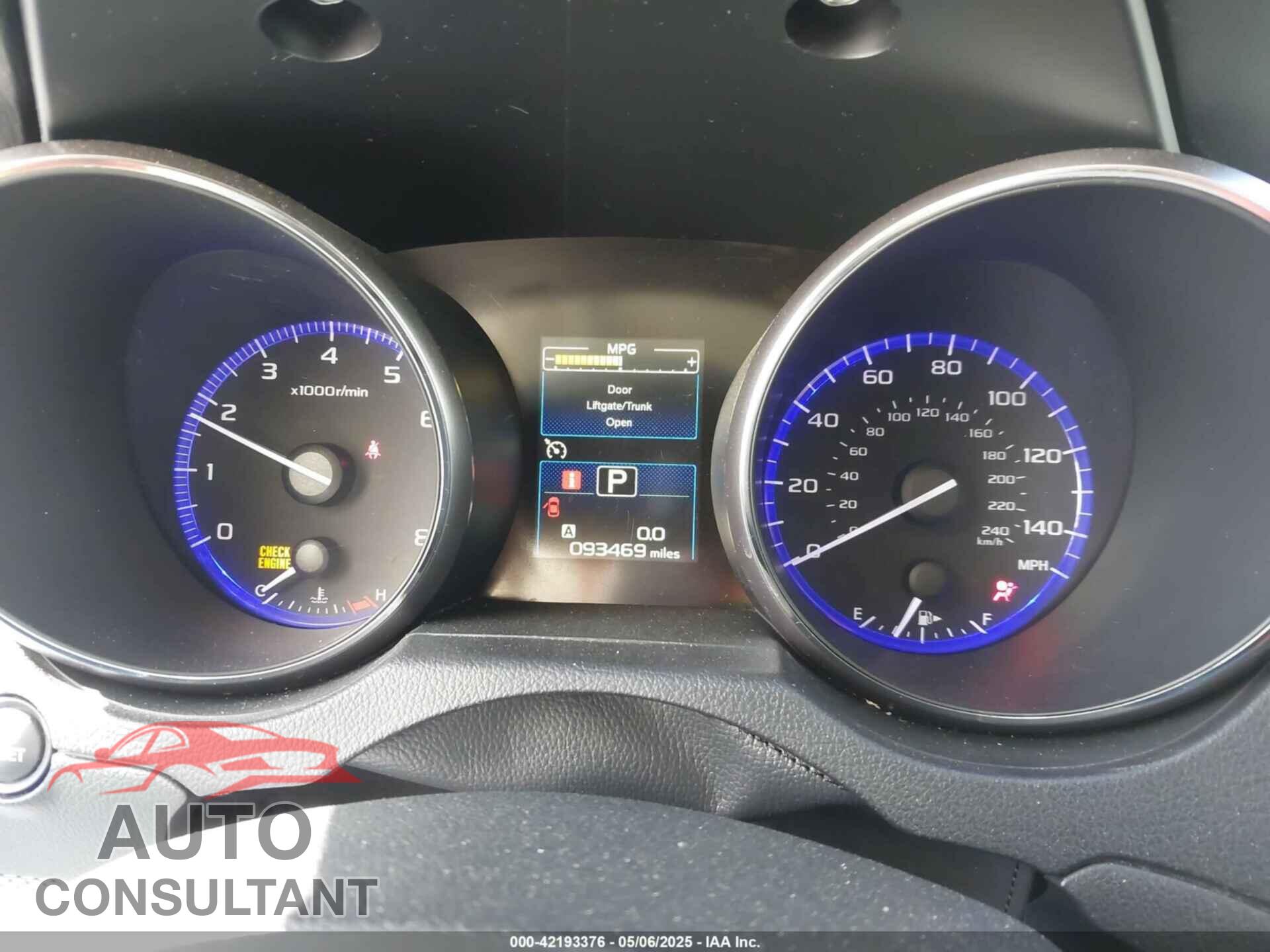 SUBARU LEGACY 2015 - 4S3BNAC68F3002425