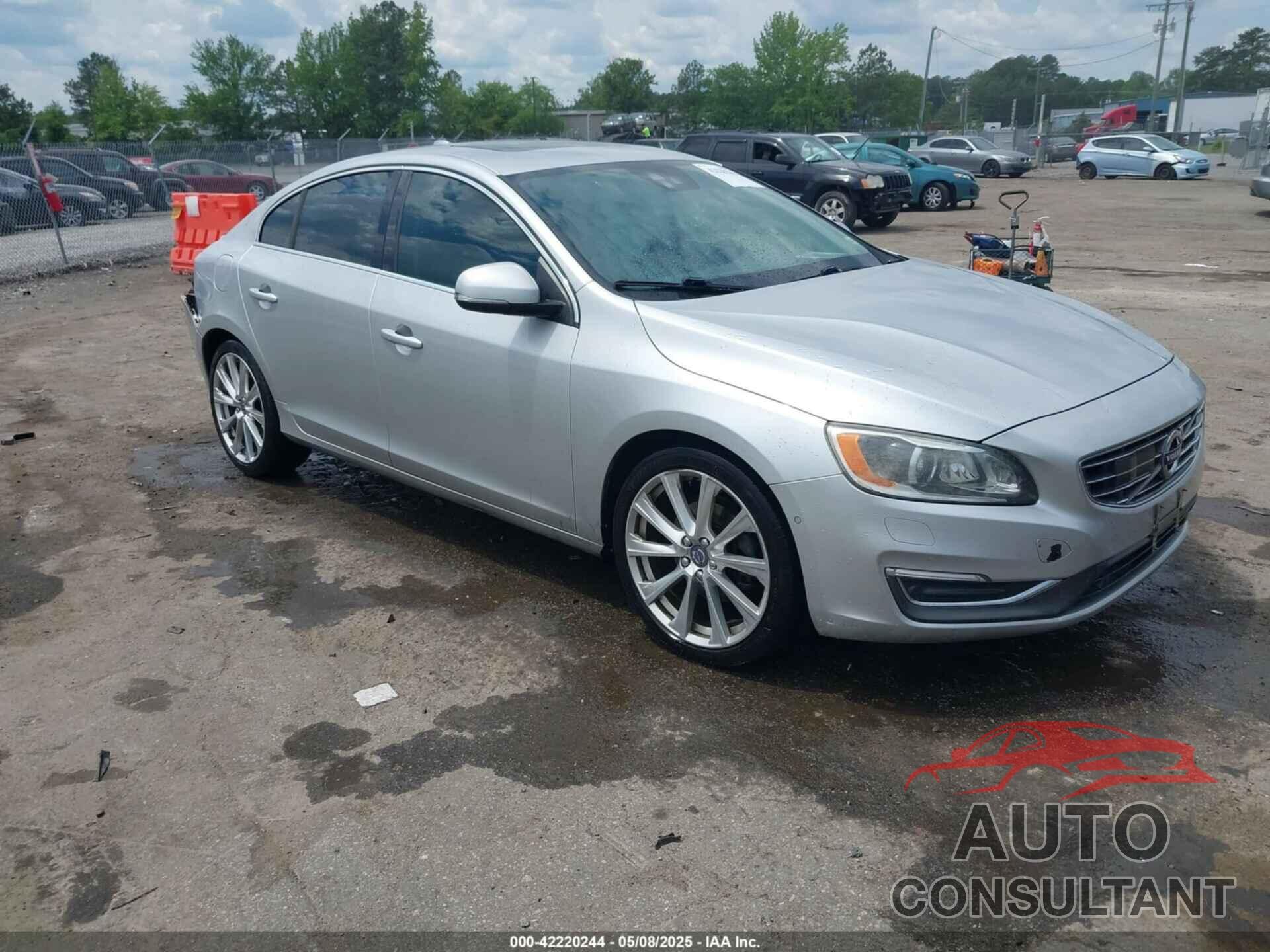 VOLVO S60 INSCRIPTION 2016 - LYV402FMXGB087958