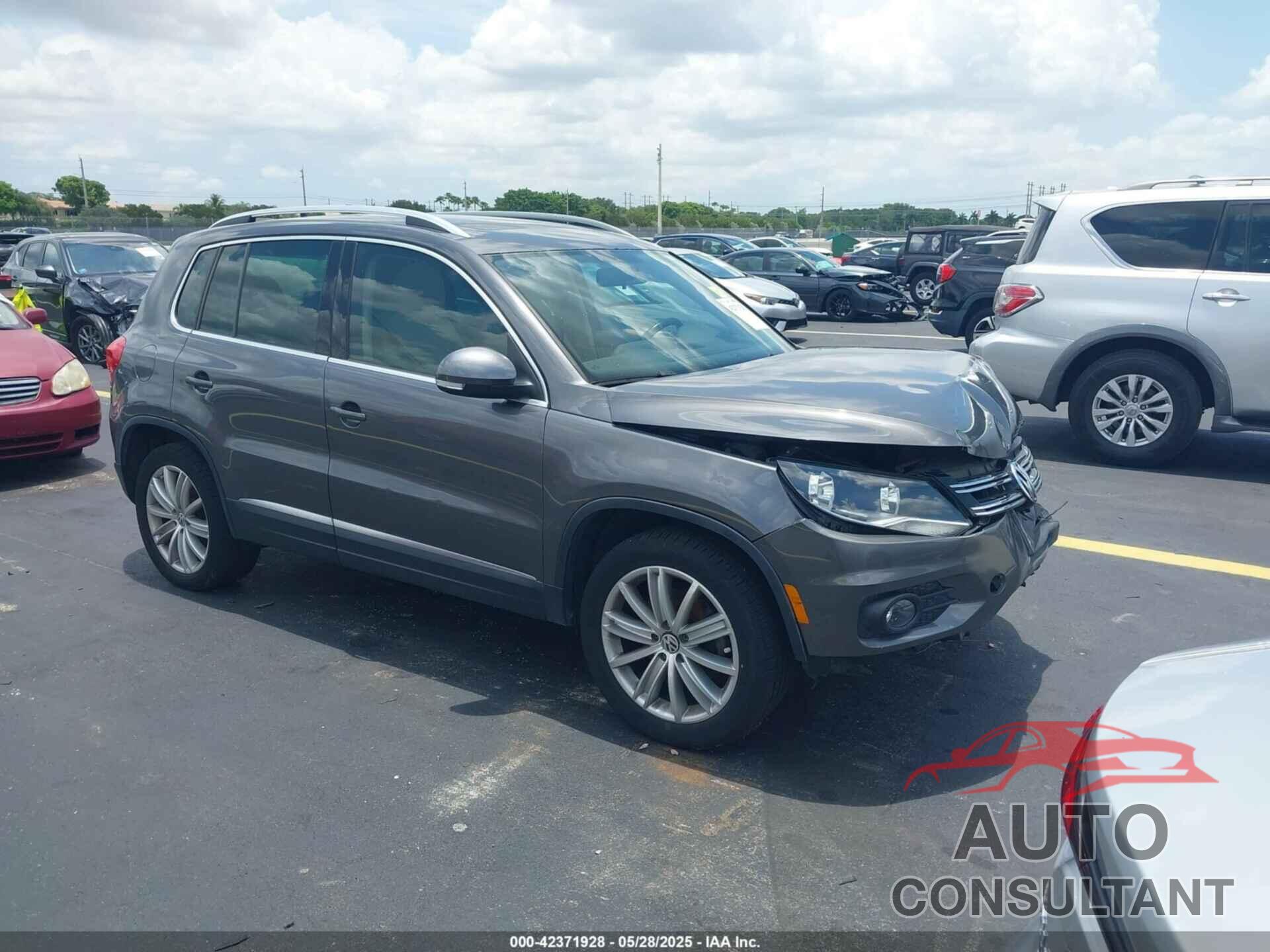 VOLKSWAGEN TIGUAN 2013 - WVGAV3AX4DW588227