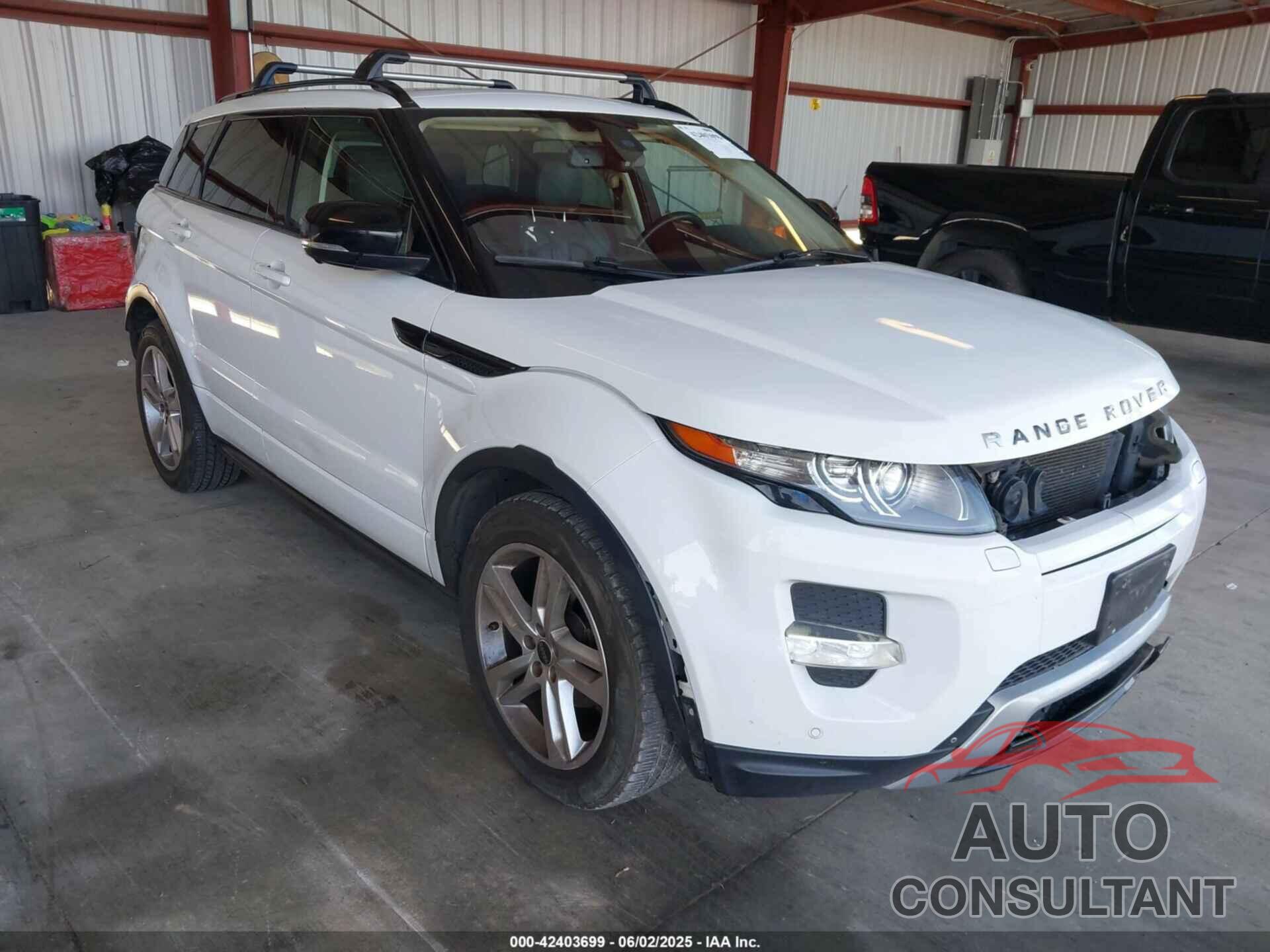 LAND ROVER RANGE ROVER EVOQUE 2012 - SALVT2BG6CH642644