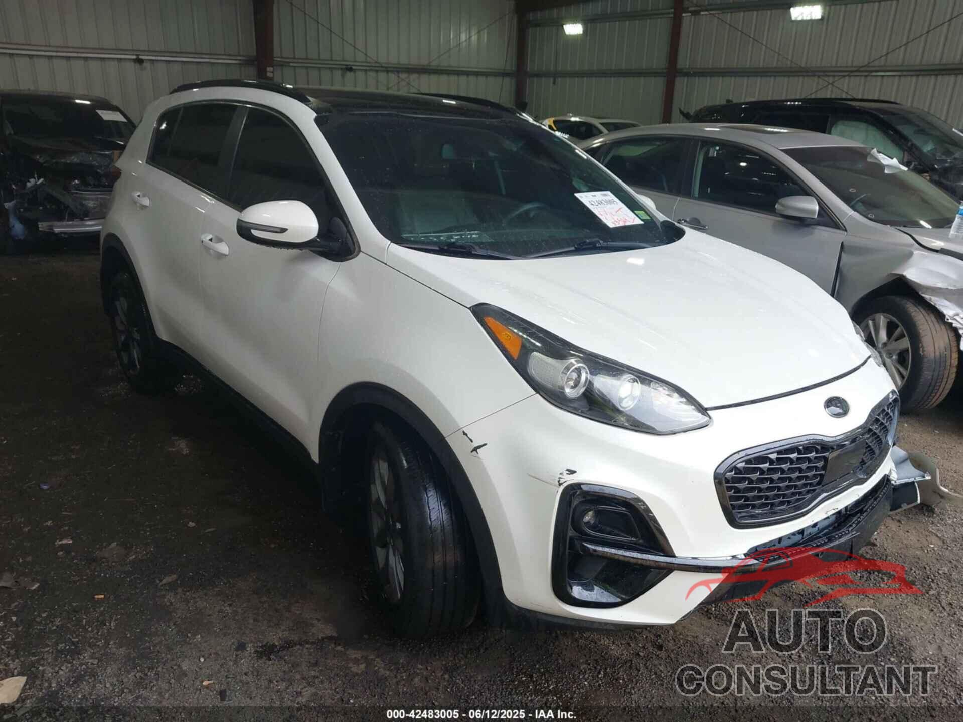 KIA SPORTAGE 2021 - KNDP6CAC7M7853709