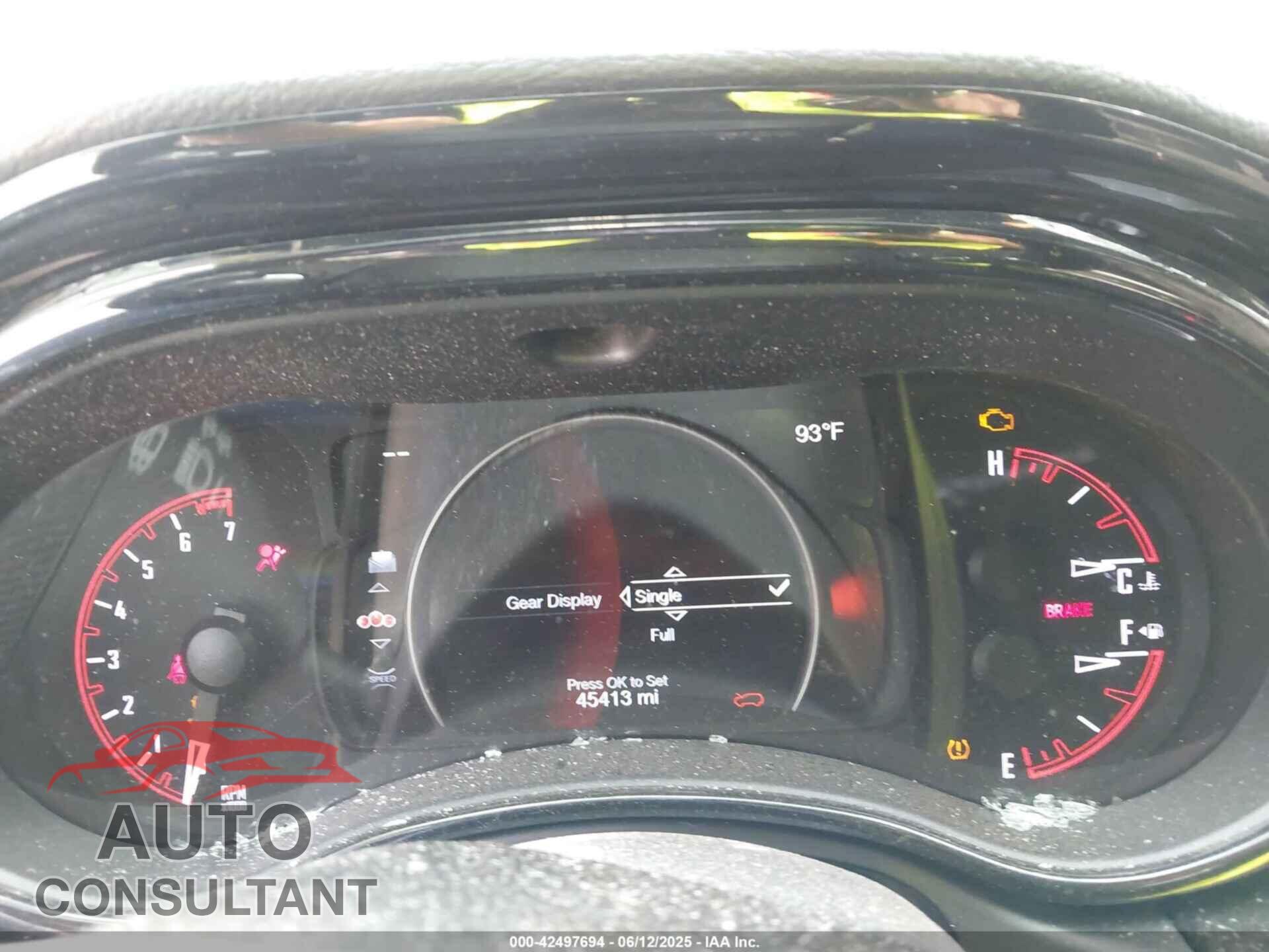 DODGE DURANGO 2021 - 1C4RDJDG5MC558505