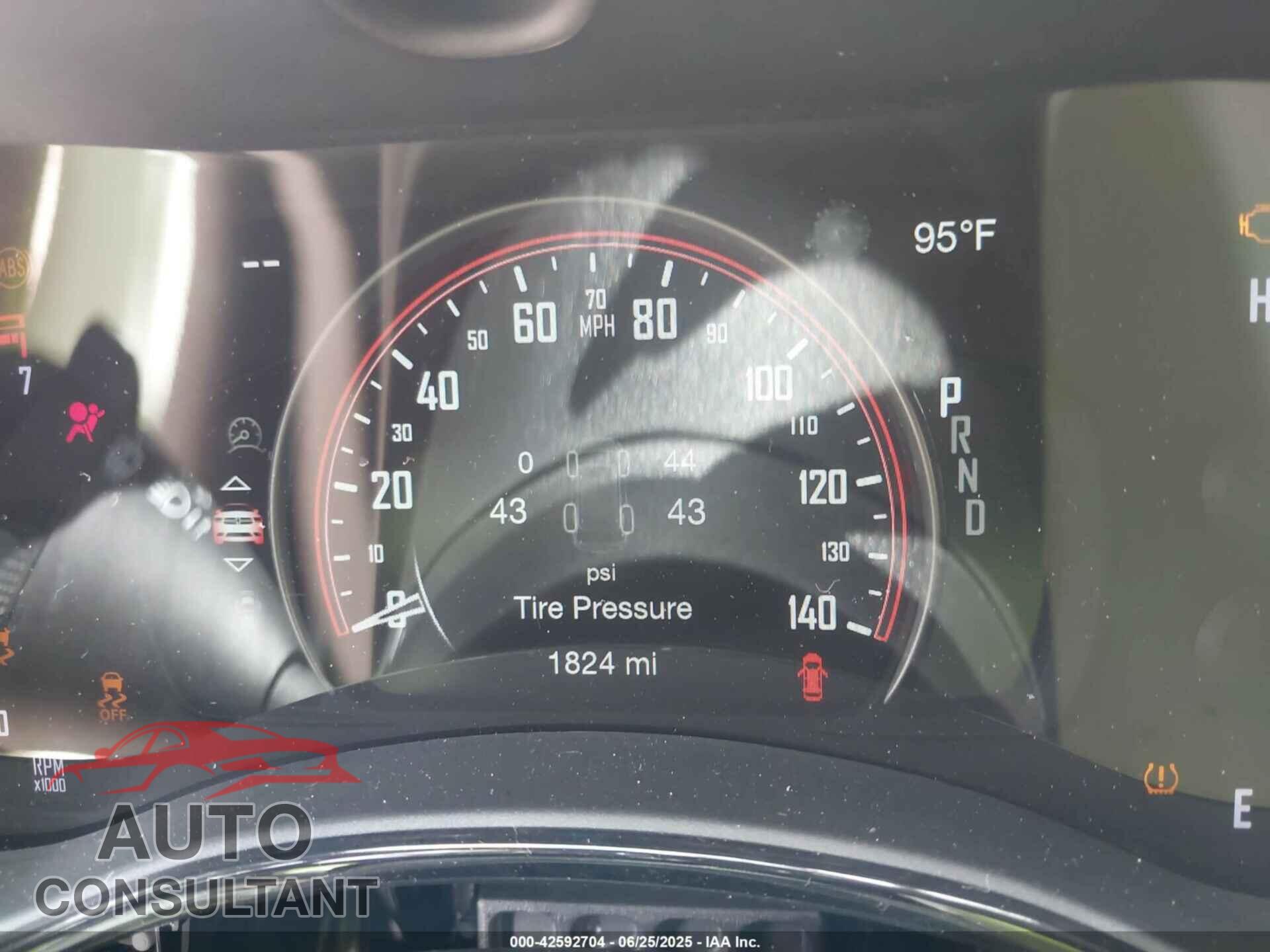 DODGE DURANGO 2025 - 1C4RDJDG1SC539625