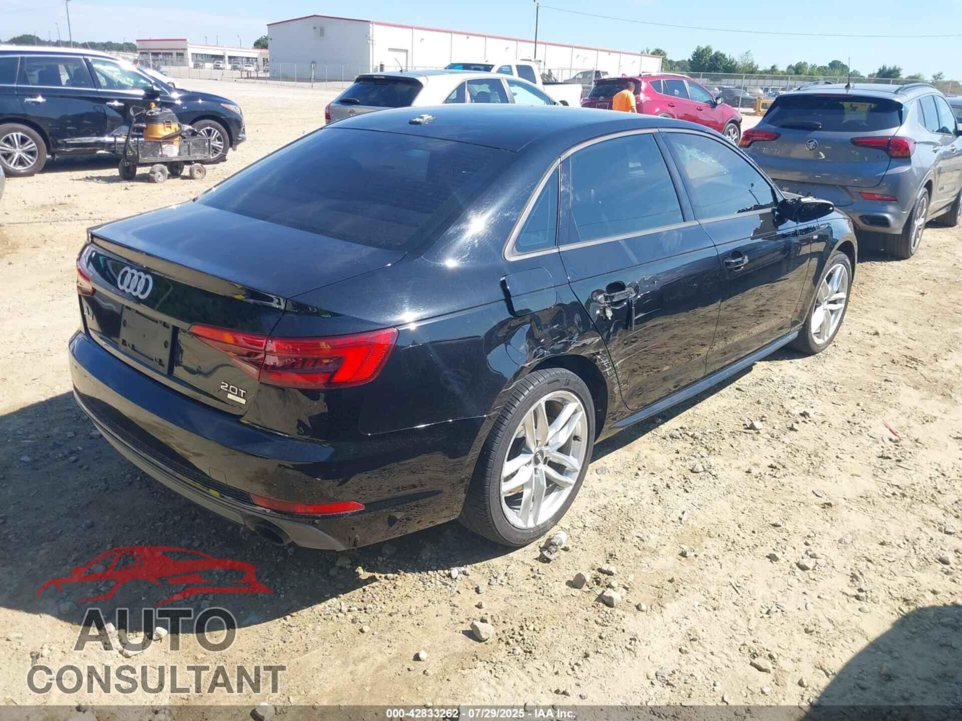 AUDI A4 2017 - WAUKMAF49HN055751