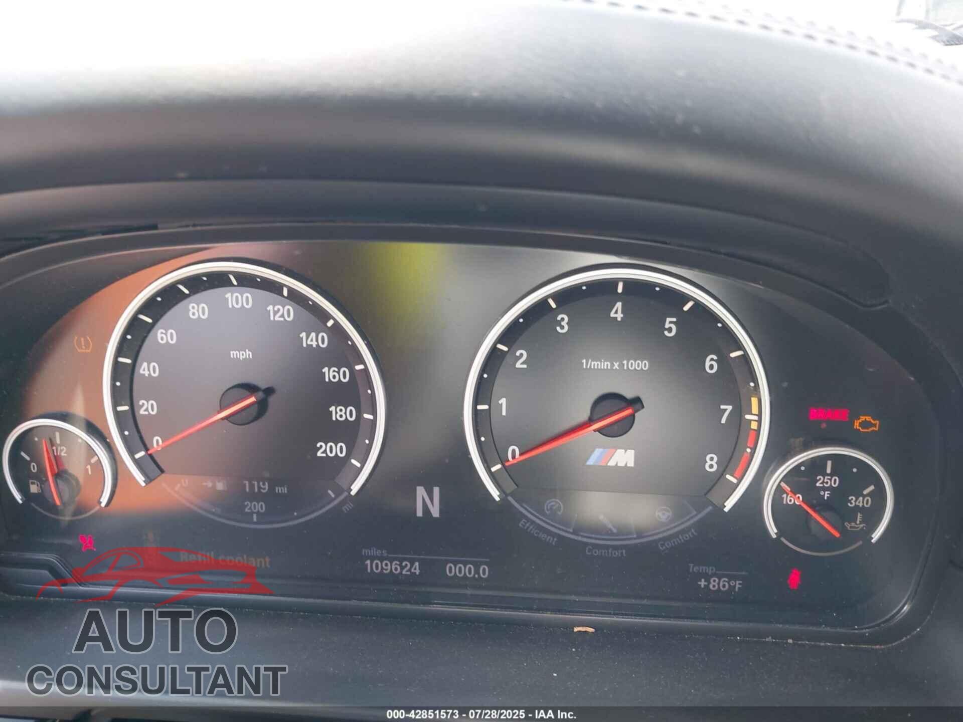 BMW M5 2013 - WBSFV9C59DD095771