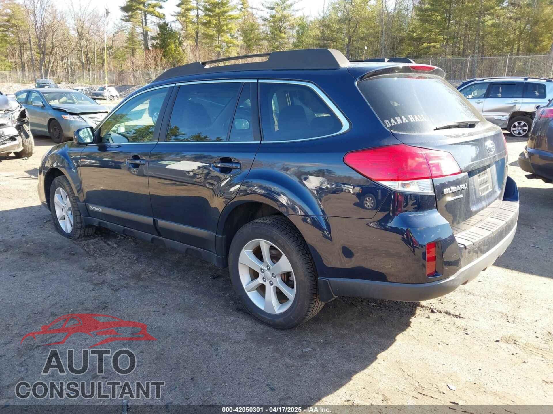 SUBARU OUTBACK 2013 - 4S4BRBCC3D3260778
