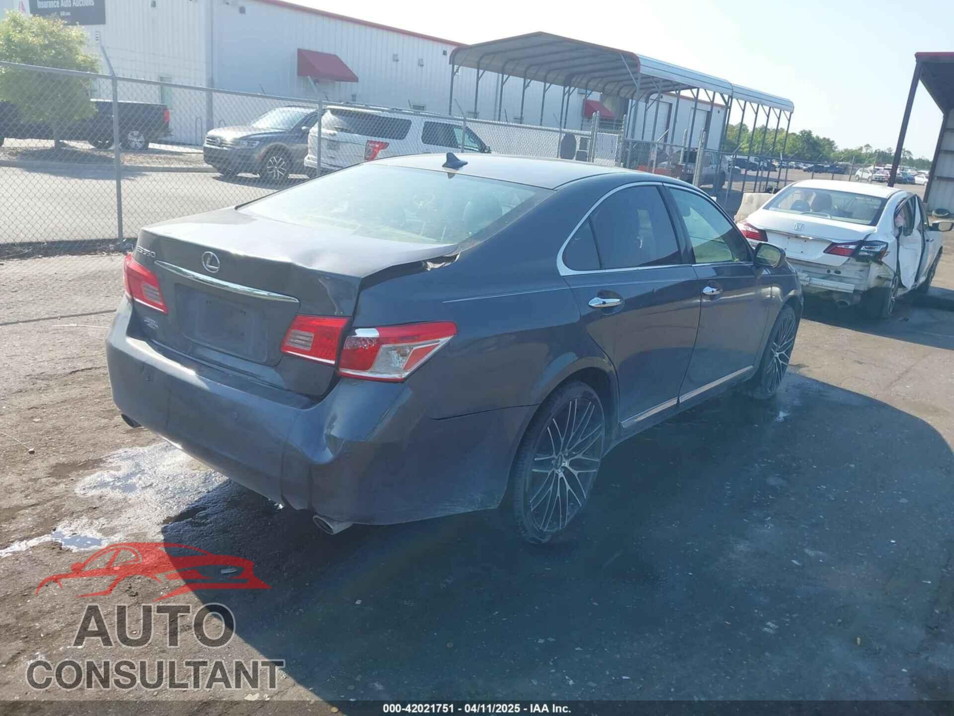 LEXUS ES 350 2012 - JTHBK1EG1C2488235