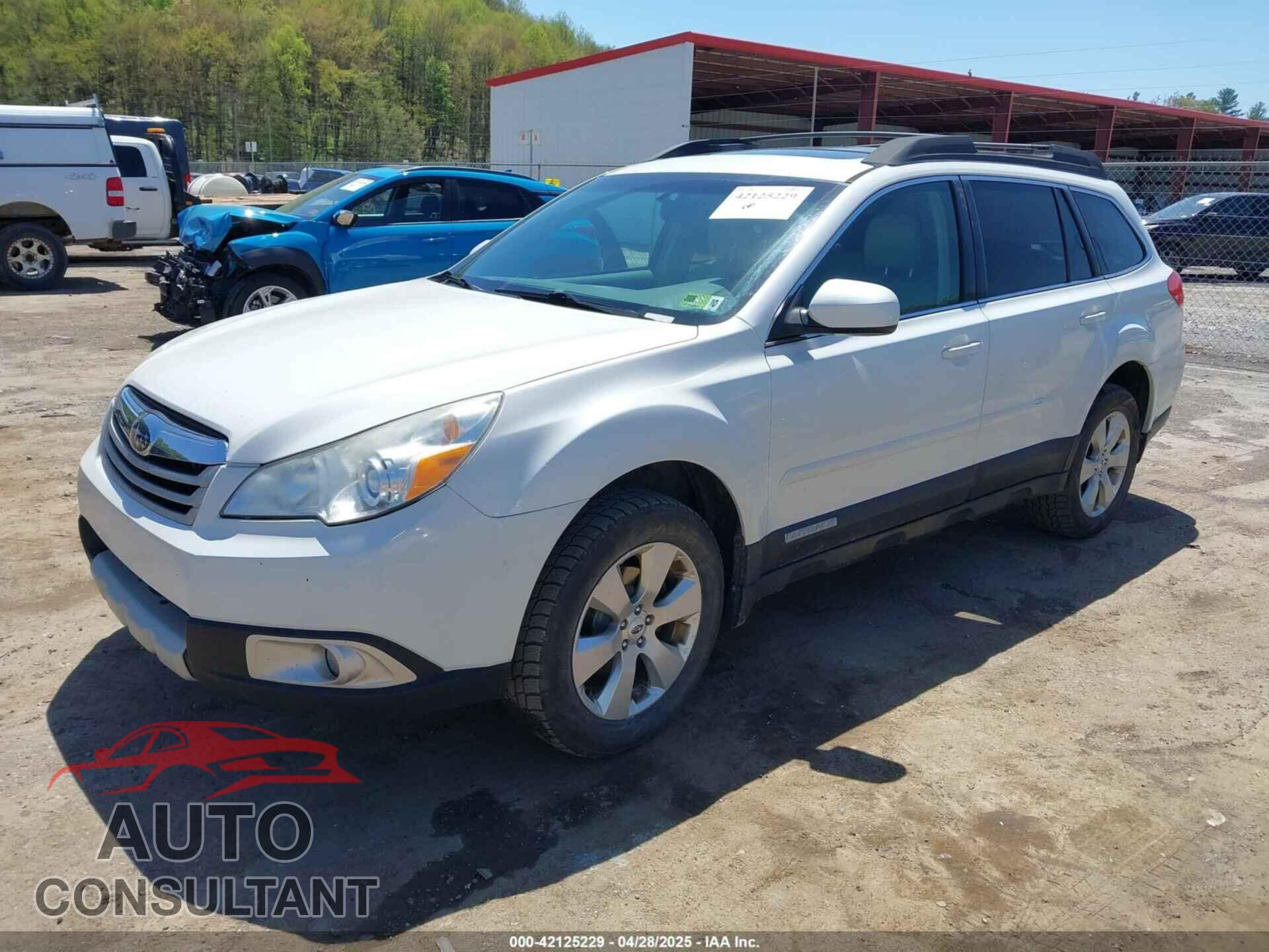 SUBARU OUTBACK 2012 - 4S4BRBKC9C3297009