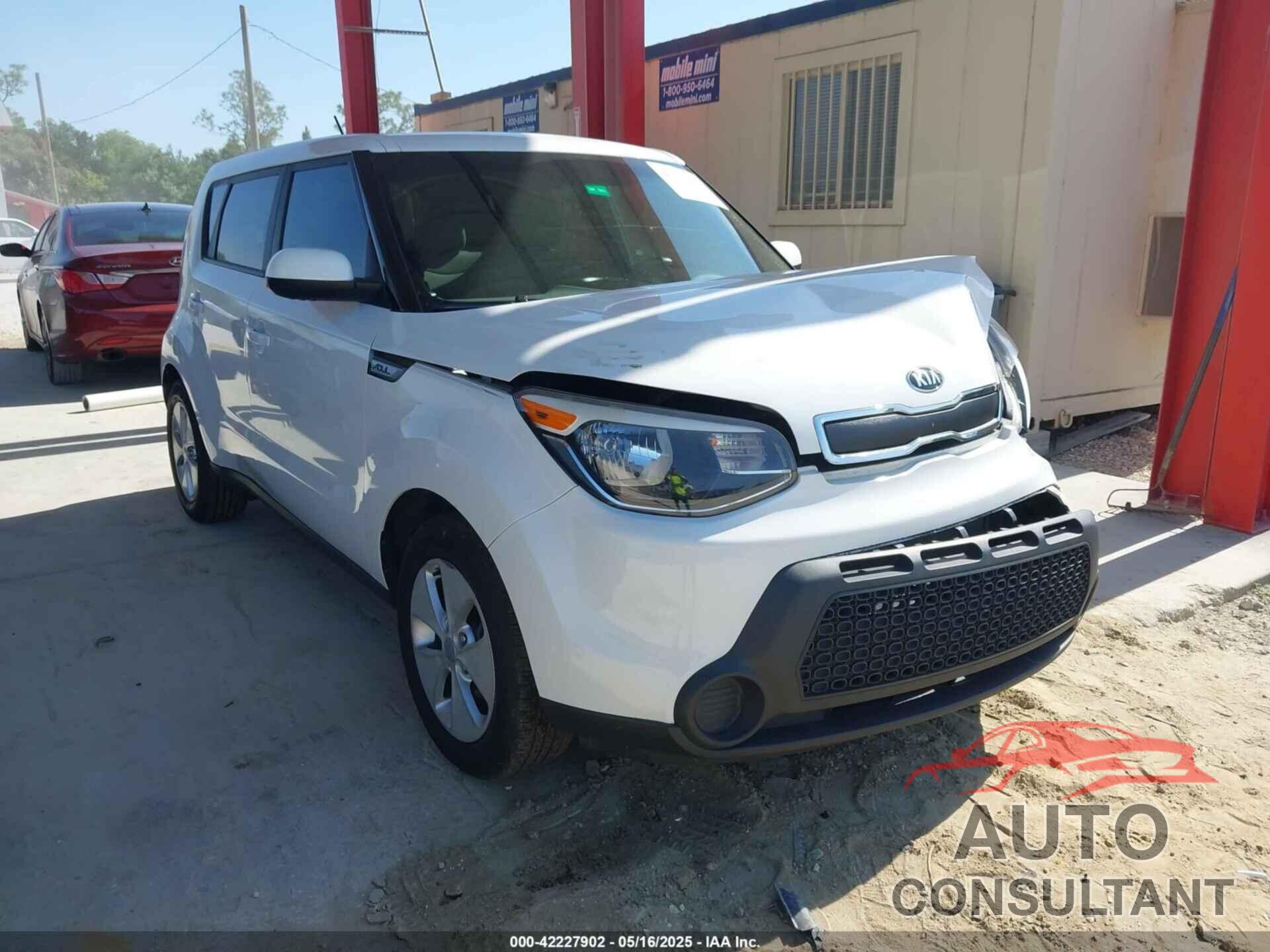 KIA SOUL 2016 - KNDJN2A29G7401887