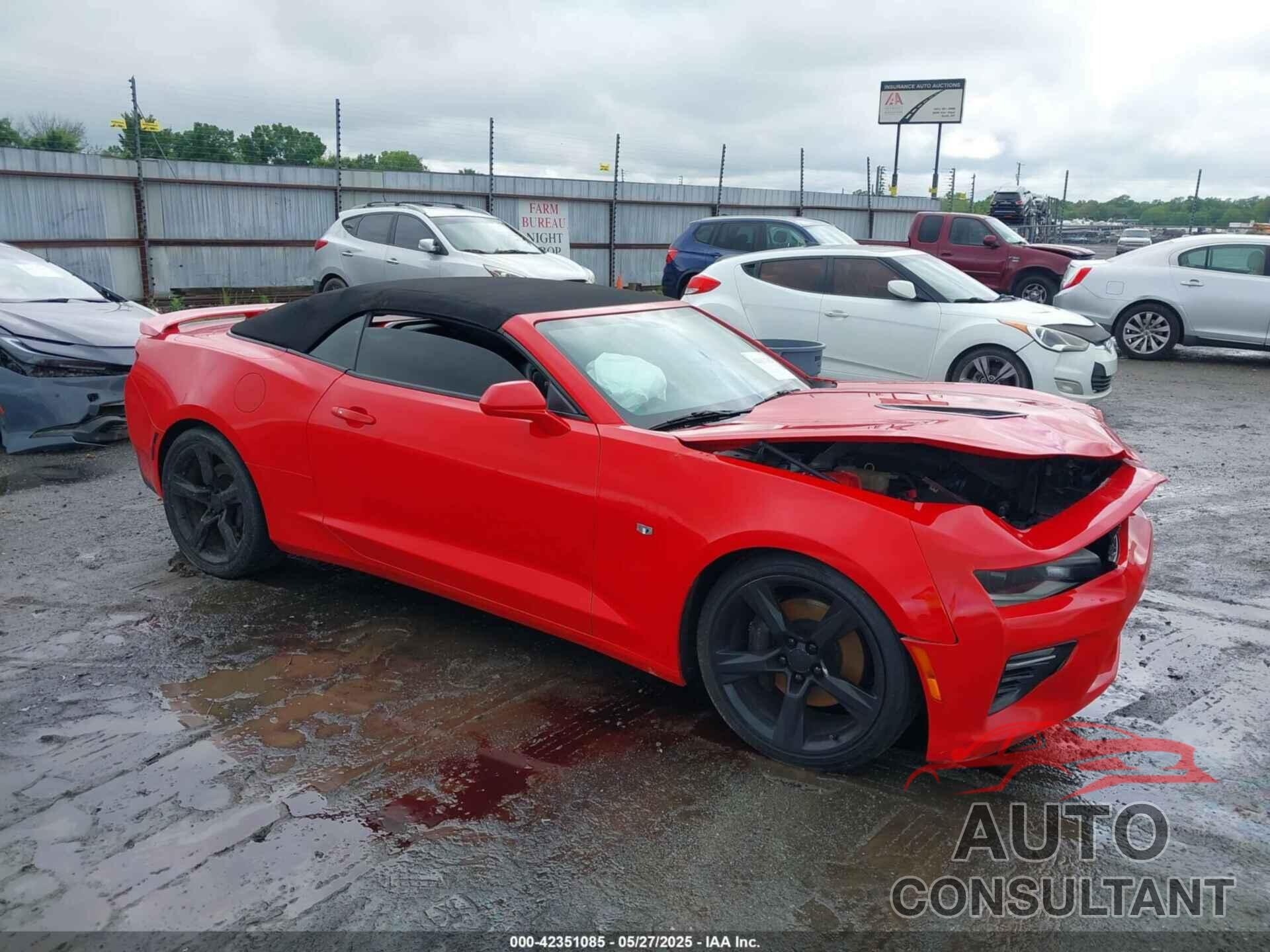 CHEVROLET CAMARO 2016 - 1G1FH3D70G0178098