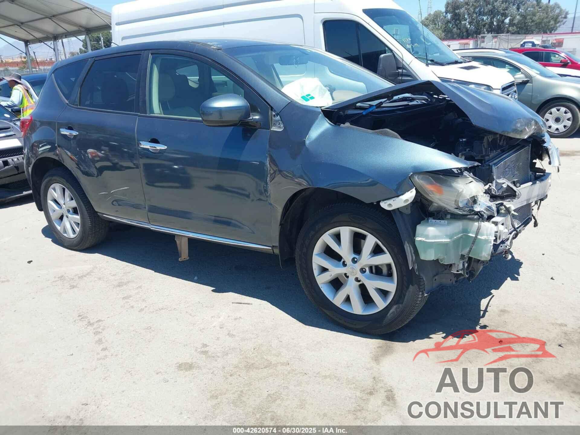 NISSAN MURANO 2011 - JN8AZ1MU4BW053723