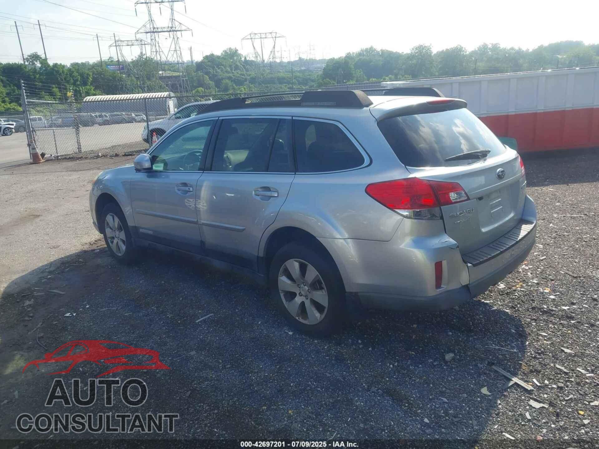 SUBARU OUTBACK 2012 - 4S4BRBGC2C3224458