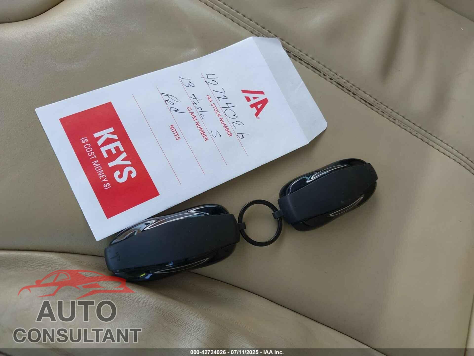 TESLA MODEL S 2013 - 5YJSA1CN9DFP09973