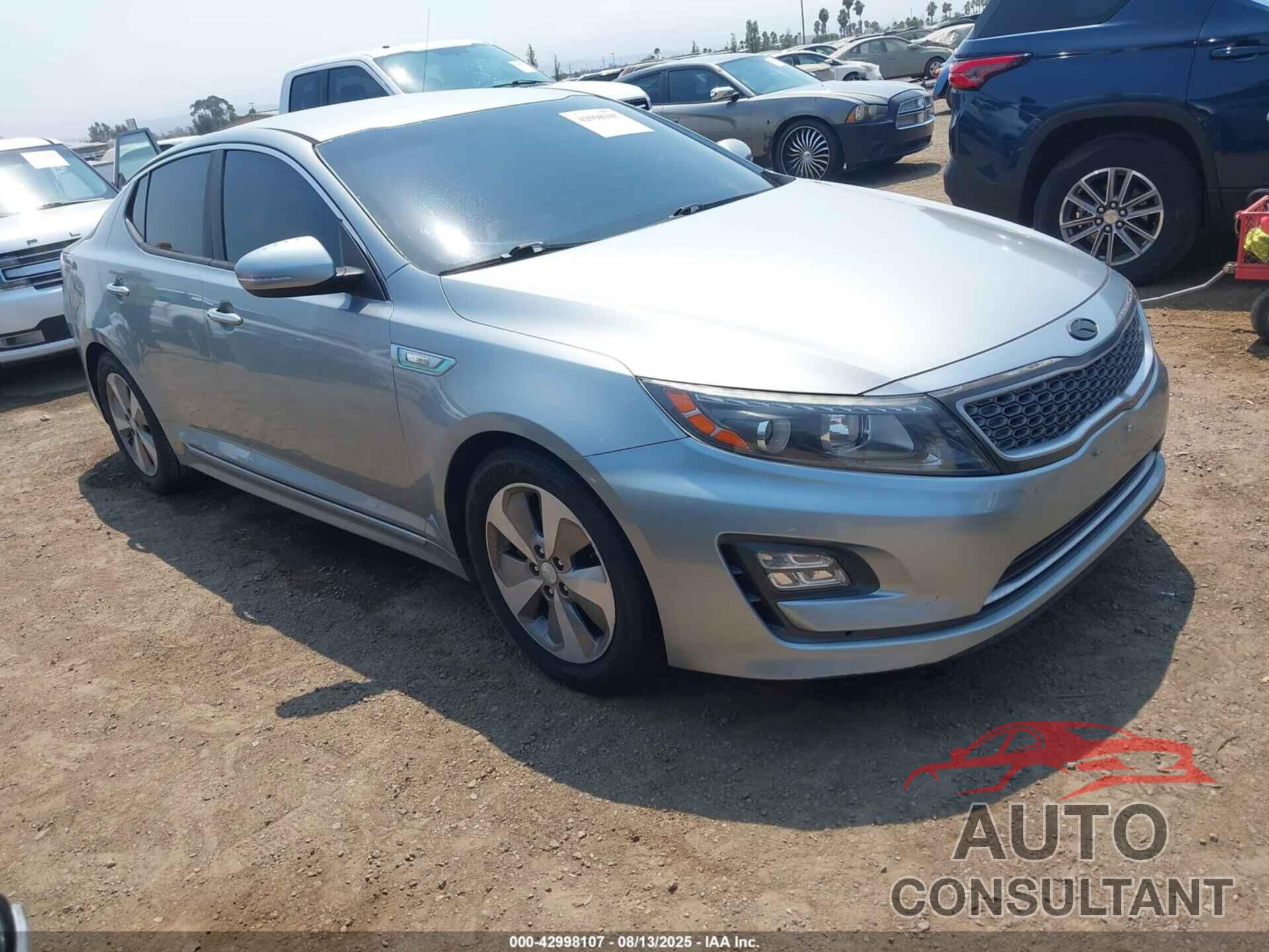 KIA OPTIMA HYBRID 2015 - KNAGN4AD0F5084032