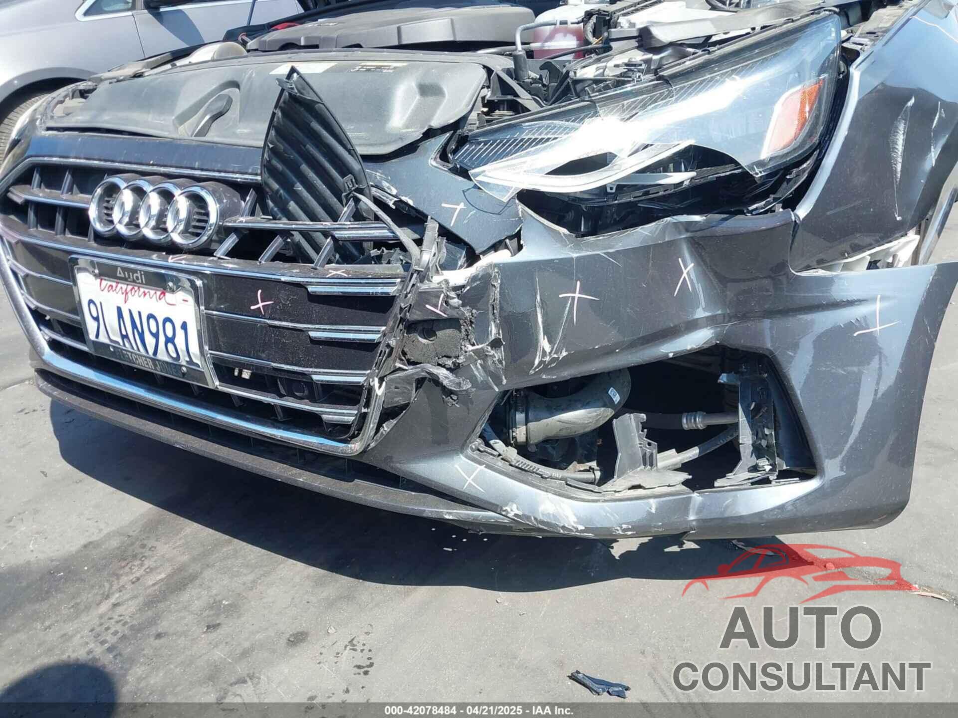 AUDI A4 2020 - WAUGMAF46LN004092