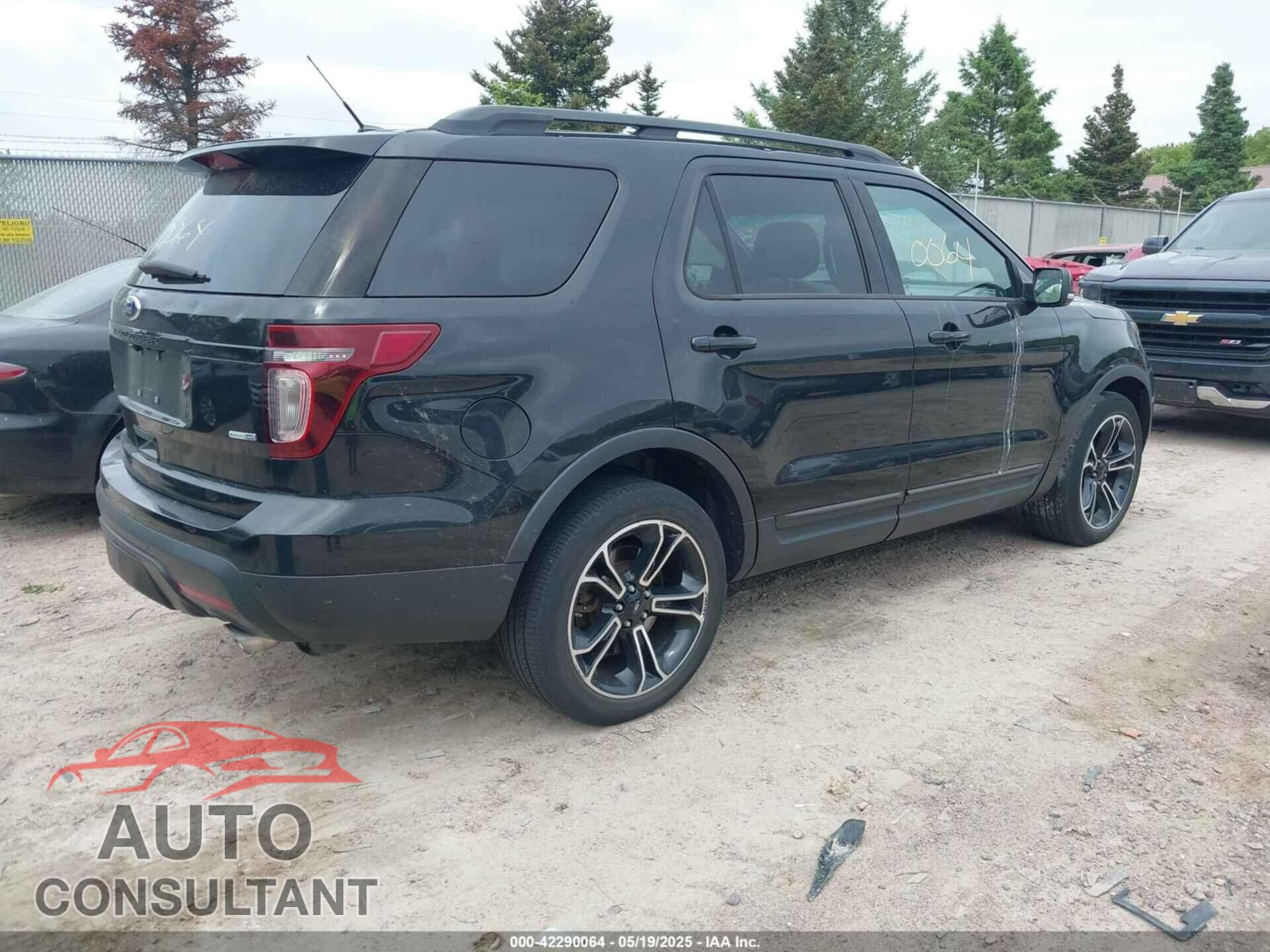 FORD EXPLORER 2015 - 1FM5K8GT2FGA62431