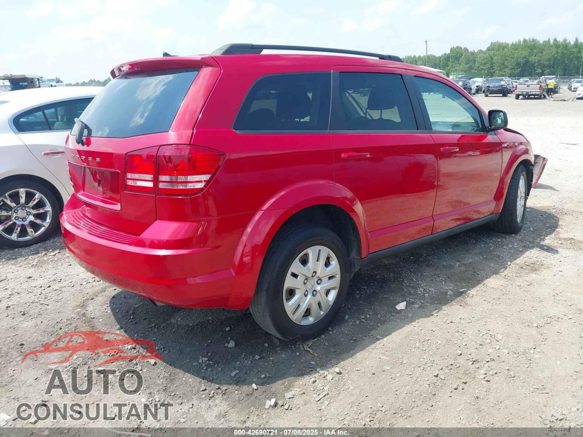 DODGE JOURNEY 2017 - 3C4PDCAB2HT525807