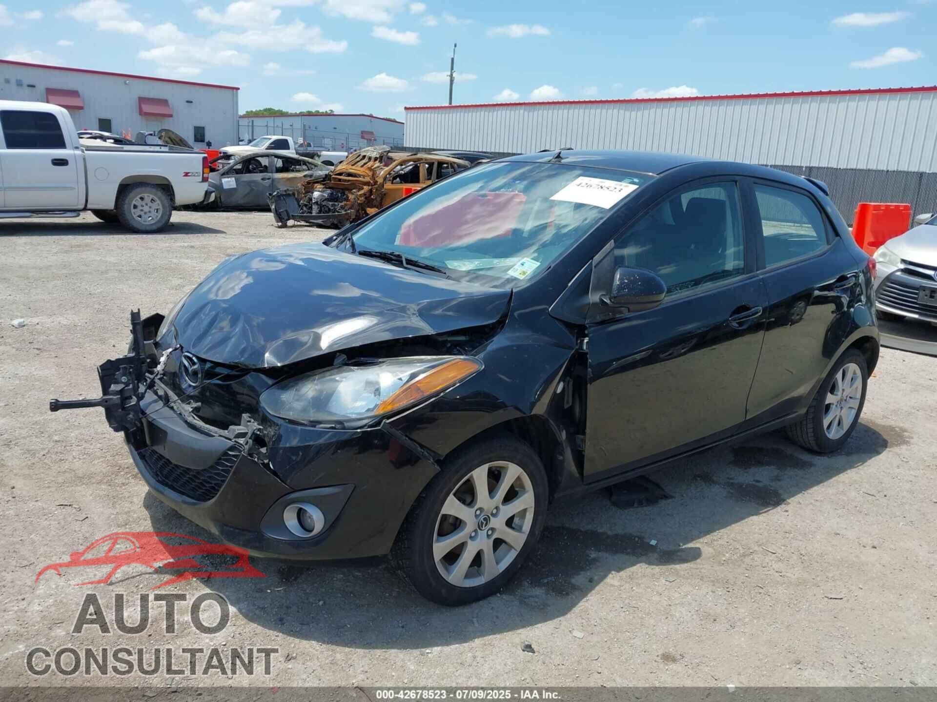 MAZDA MAZDA2 2013 - JM1DE1LY3D0163354