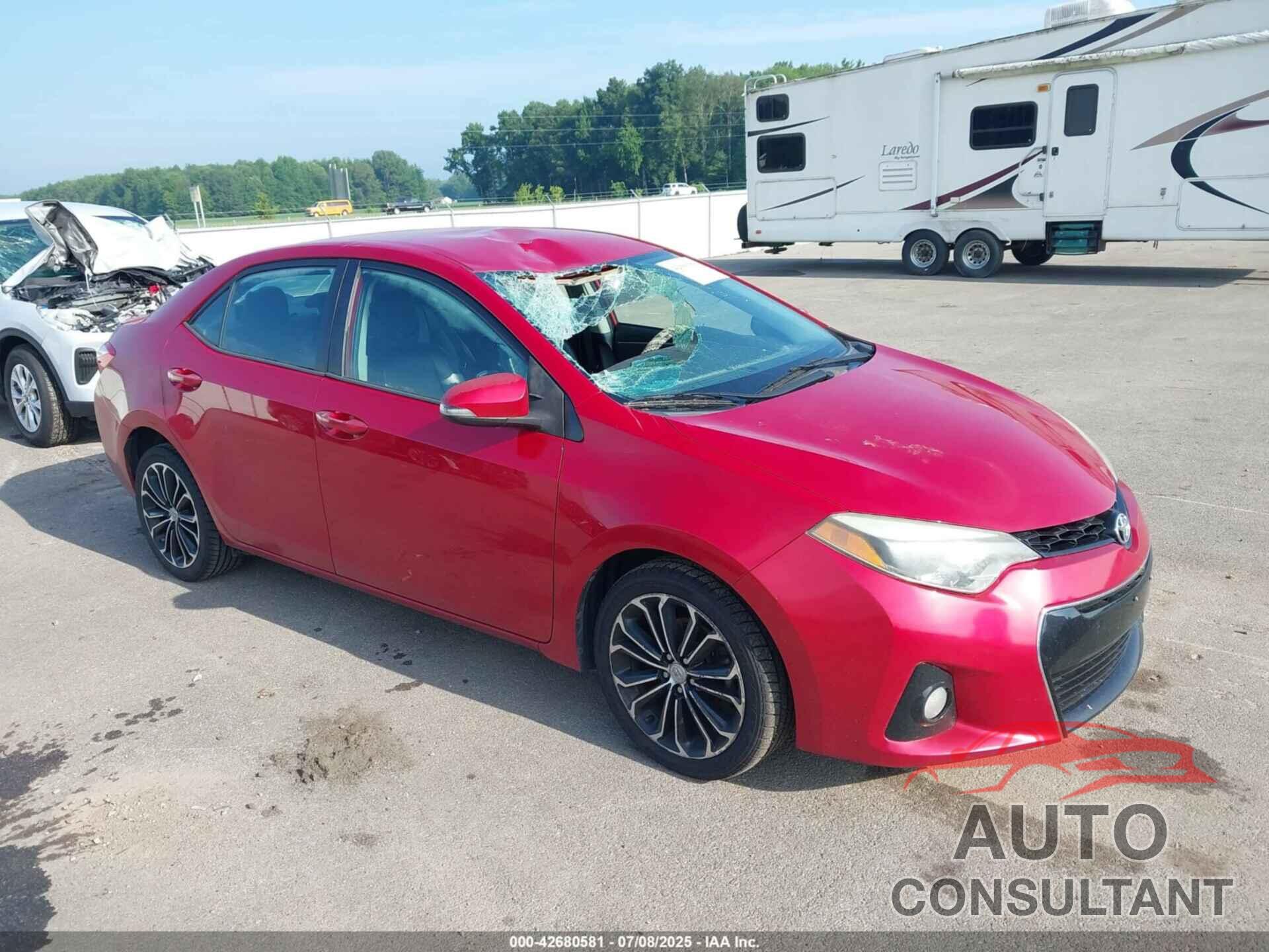 TOYOTA COROLLA 2015 - 2T1BURHE9FC300538
