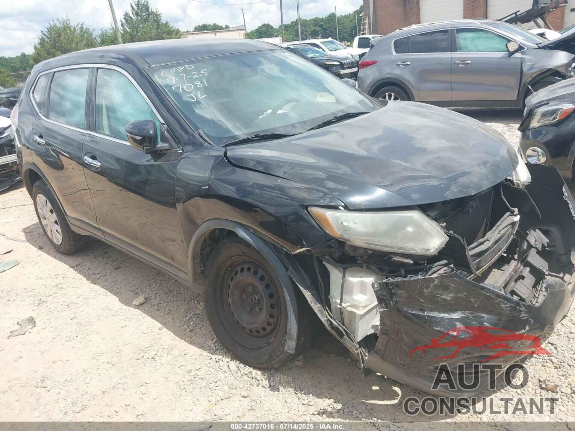 NISSAN ROGUE 2015 - KNMAT2MV3FP587081