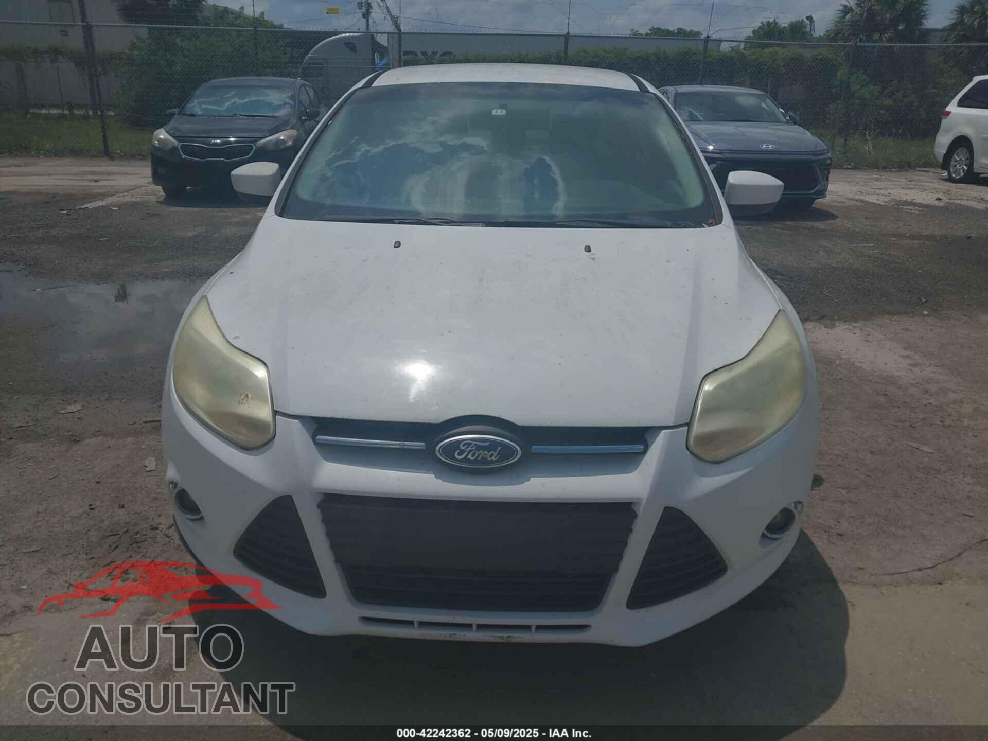 FORD FOCUS 2012 - 1FAHP3F2XCL169797