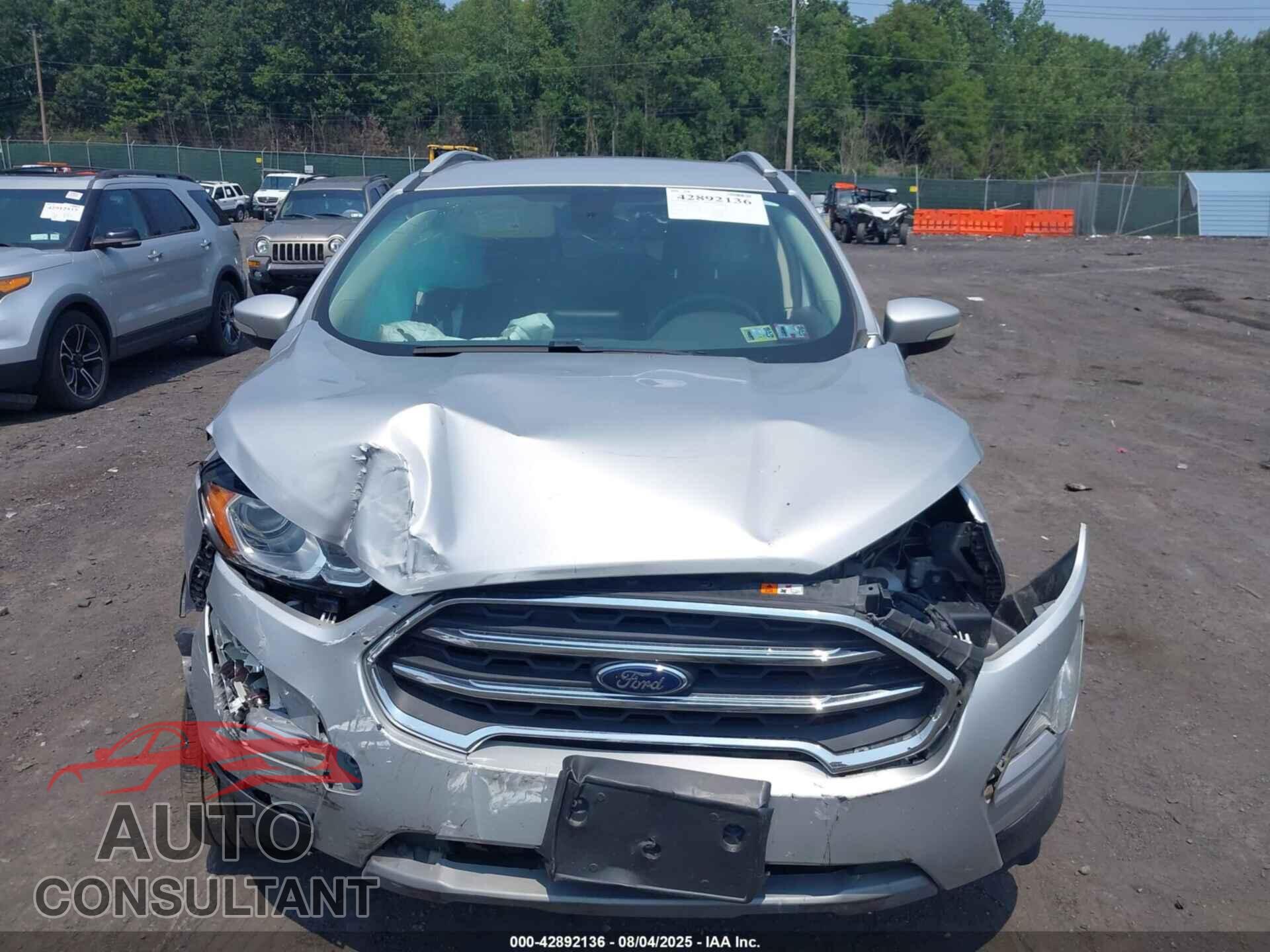 FORD ECOSPORT 2019 - MAJ6S3KL7KC283422