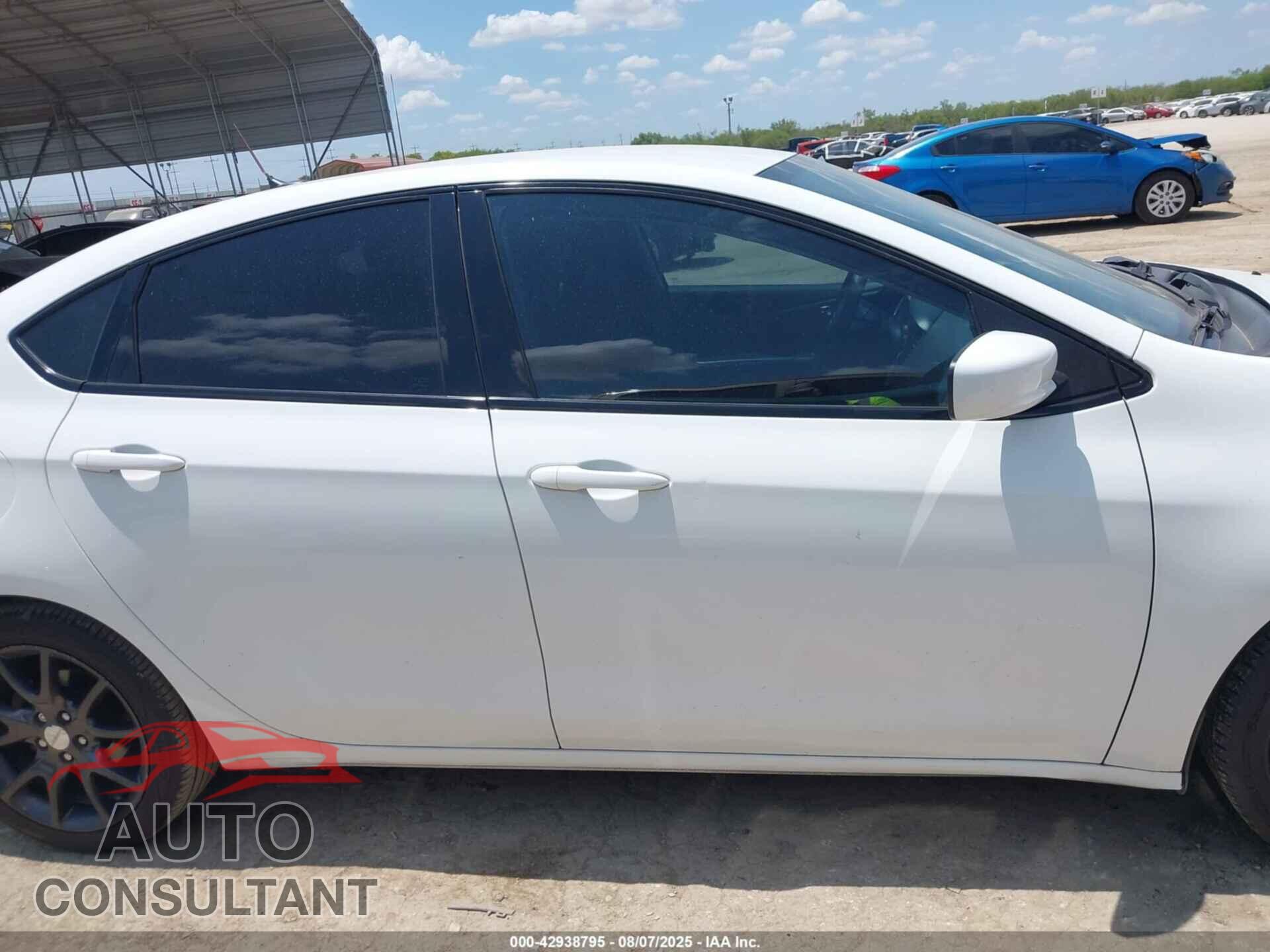 DODGE DART 2015 - 1C3CDFAA0FD433772