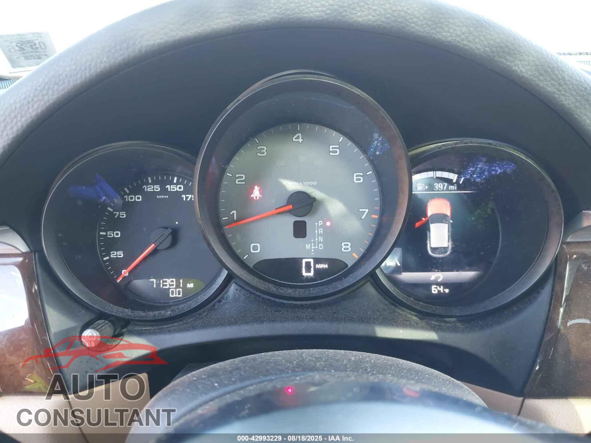 PORSCHE MACAN 2018 - WP1AB2A51JLB33305