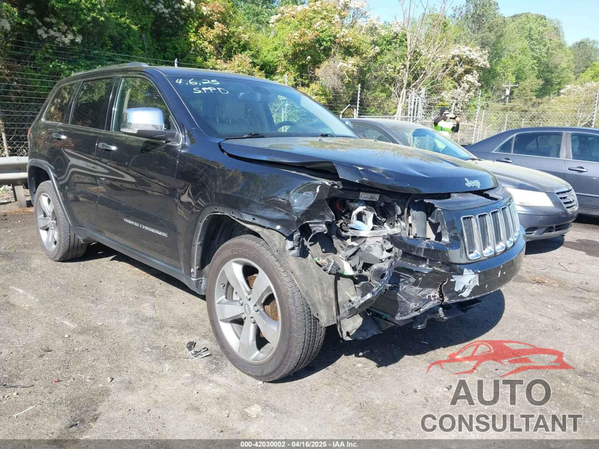 JEEP GRAND CHEROKEE 2014 - 1C4RJFBG4EC398224