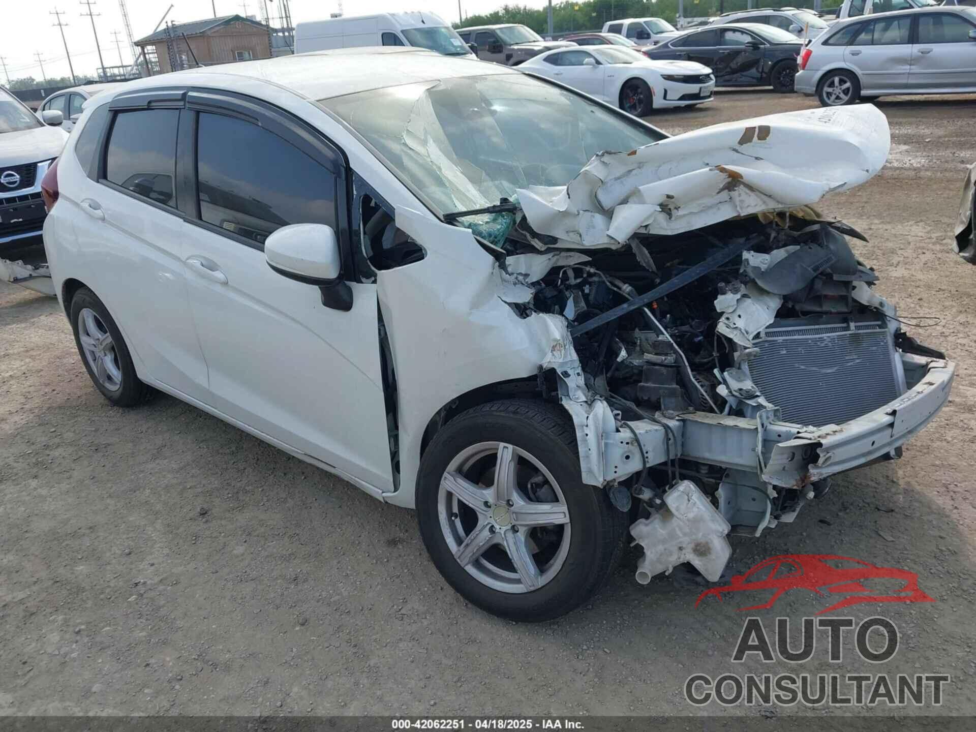 HONDA FIT 2017 - JHMGK5H55HS012374
