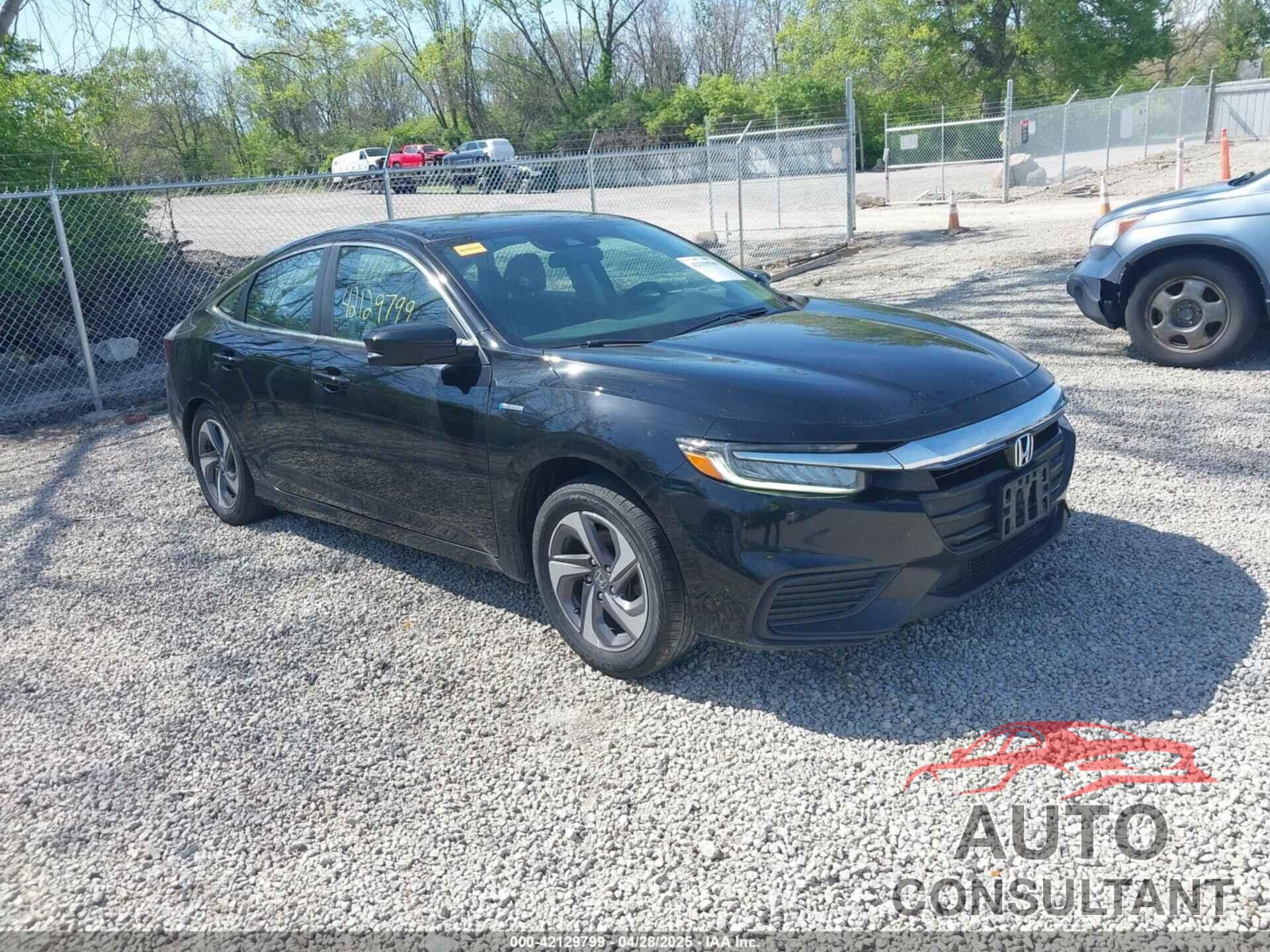 HONDA INSIGHT 2019 - 19XZE4F52KE010915