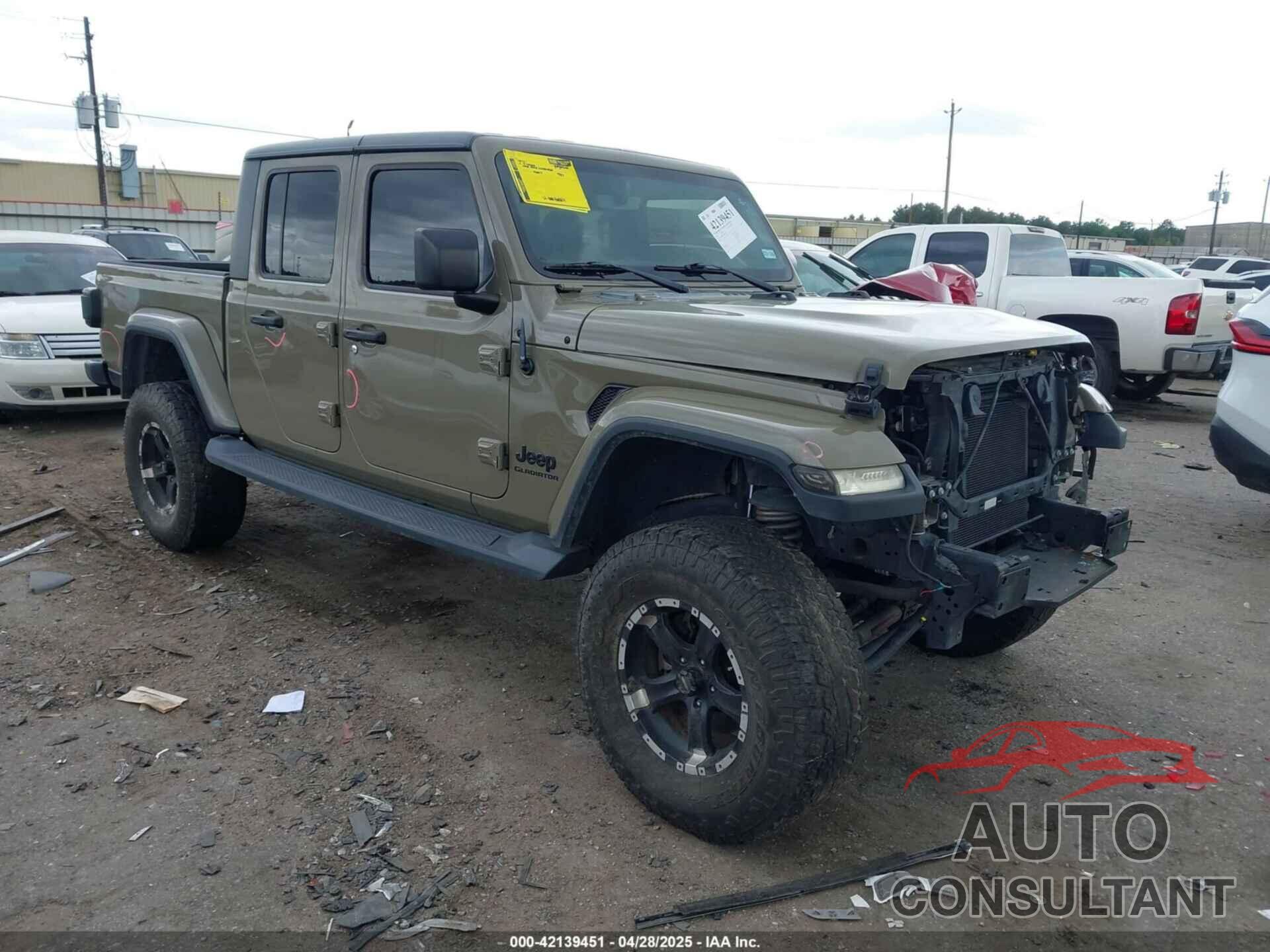 JEEP GLADIATOR 2020 - 1C6HJTAG9LL213486
