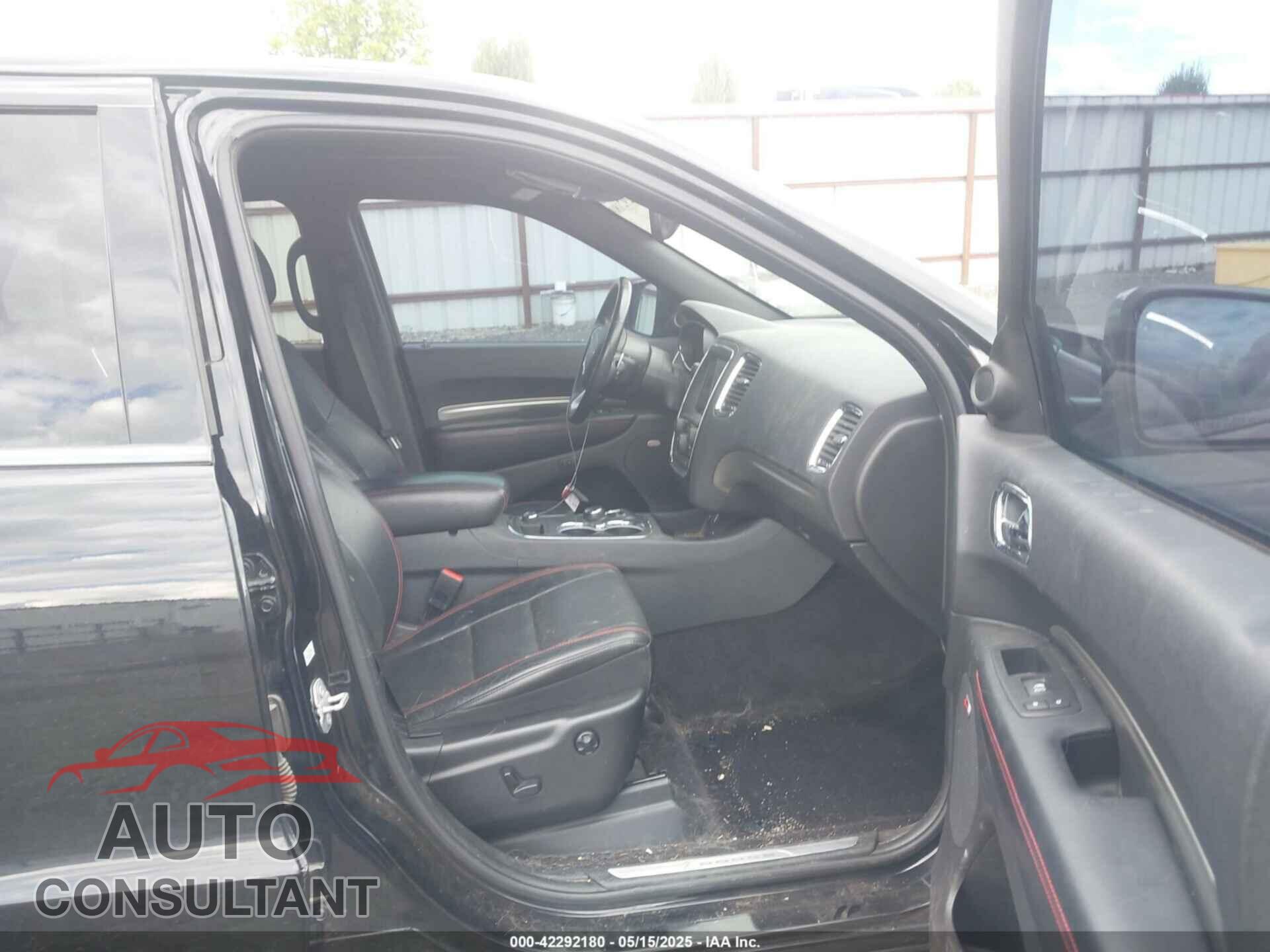 DODGE DURANGO 2017 - 1C4SDJCT9HC643787