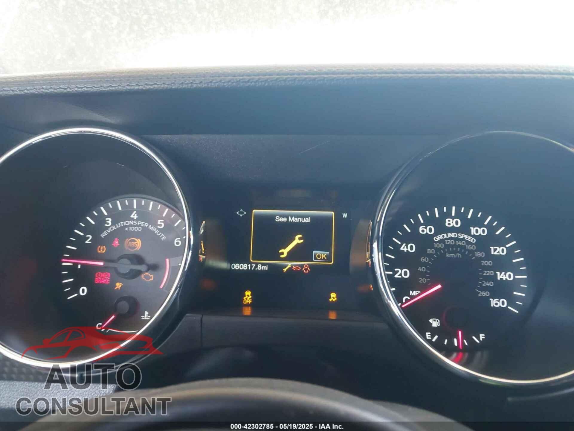 FORD MUSTANG 2015 - 1FA6P8CF5F5431455