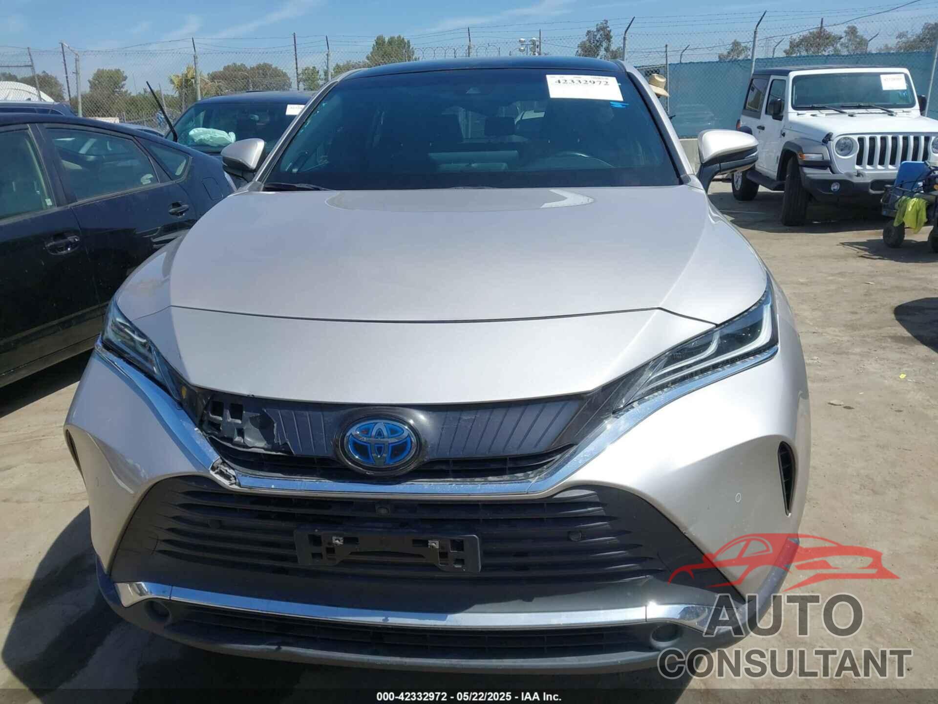 TOYOTA VENZA 2021 - JTEAAAAHXMJ063095