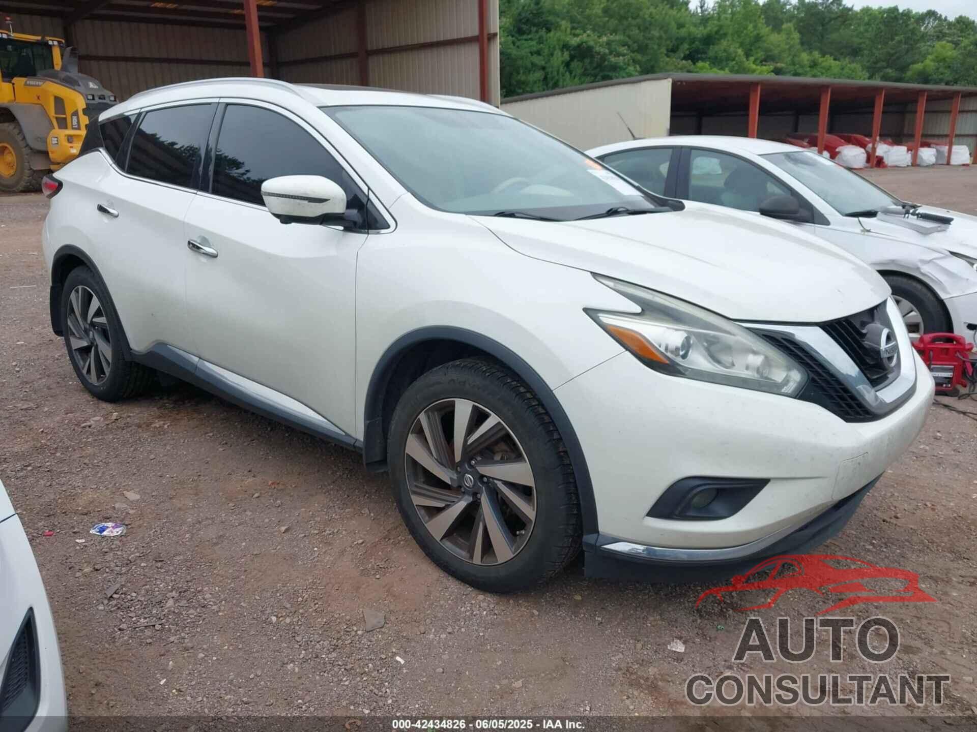 NISSAN MURANO 2017 - 5N1AZ2MG2HN120647