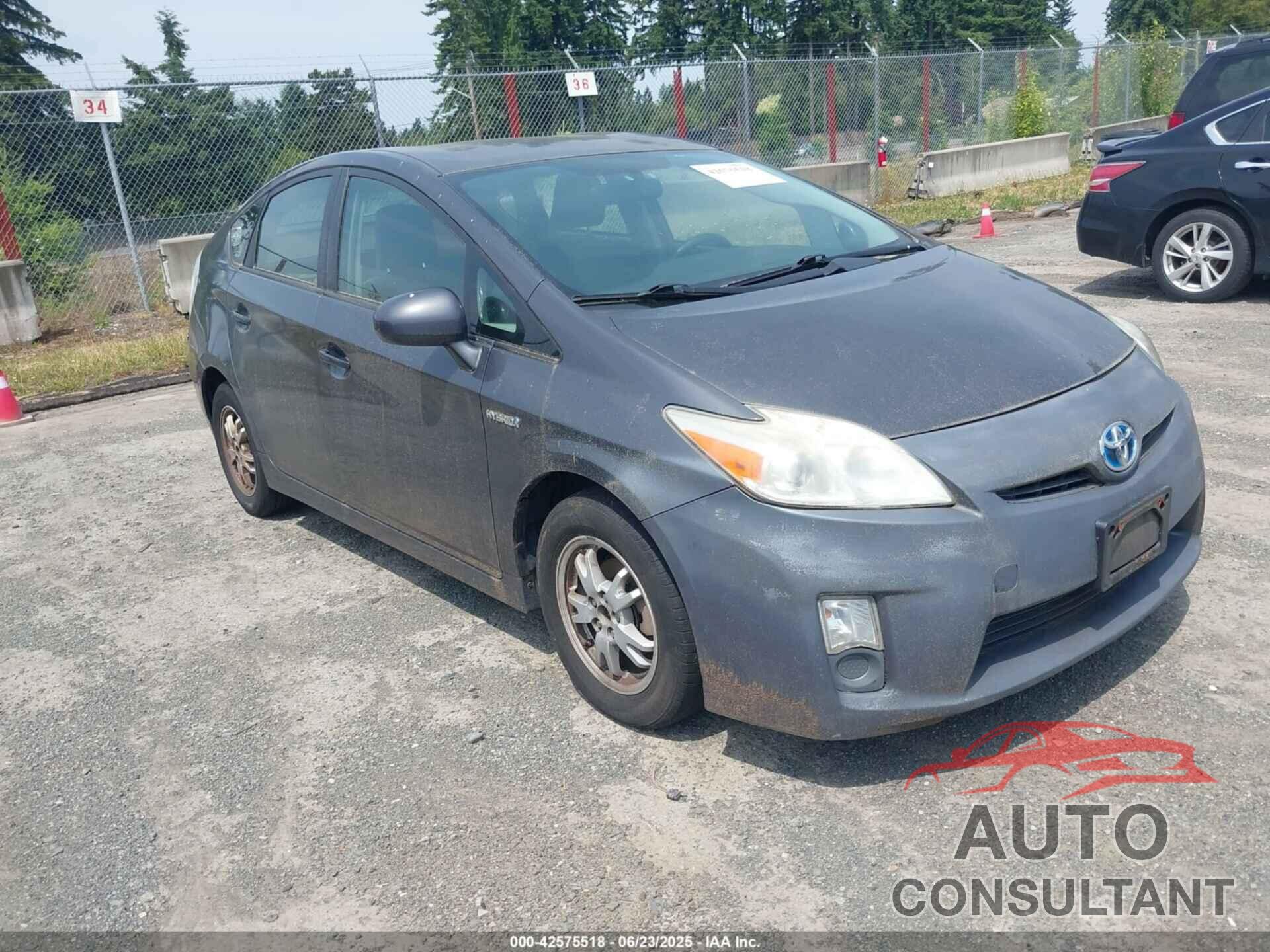 TOYOTA PRIUS 2010 - JTDKN3DU4A5180872