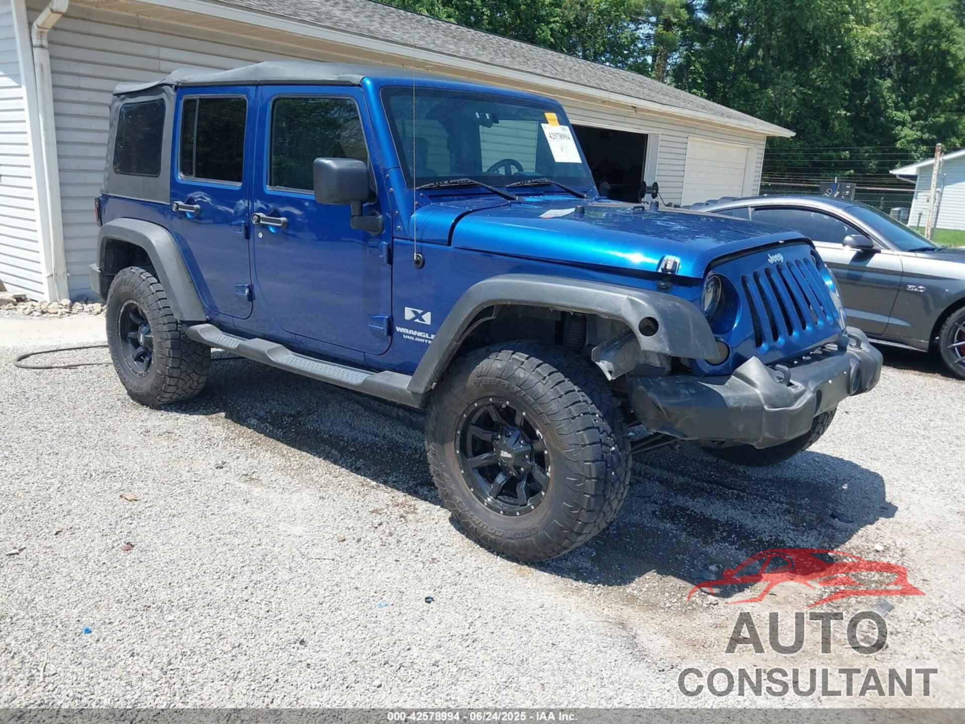 JEEP WRANGLER UNLIMITED 2009 - 1J4GA391X9L790759