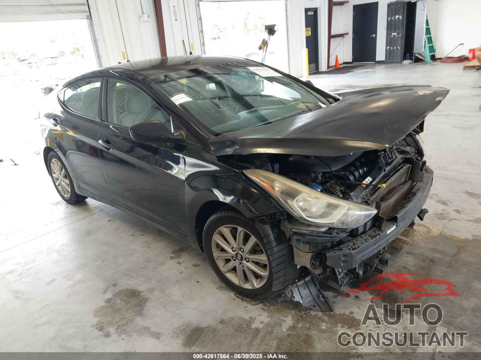 HYUNDAI ELANTRA 2014 - 5NPDH4AE2EH493475