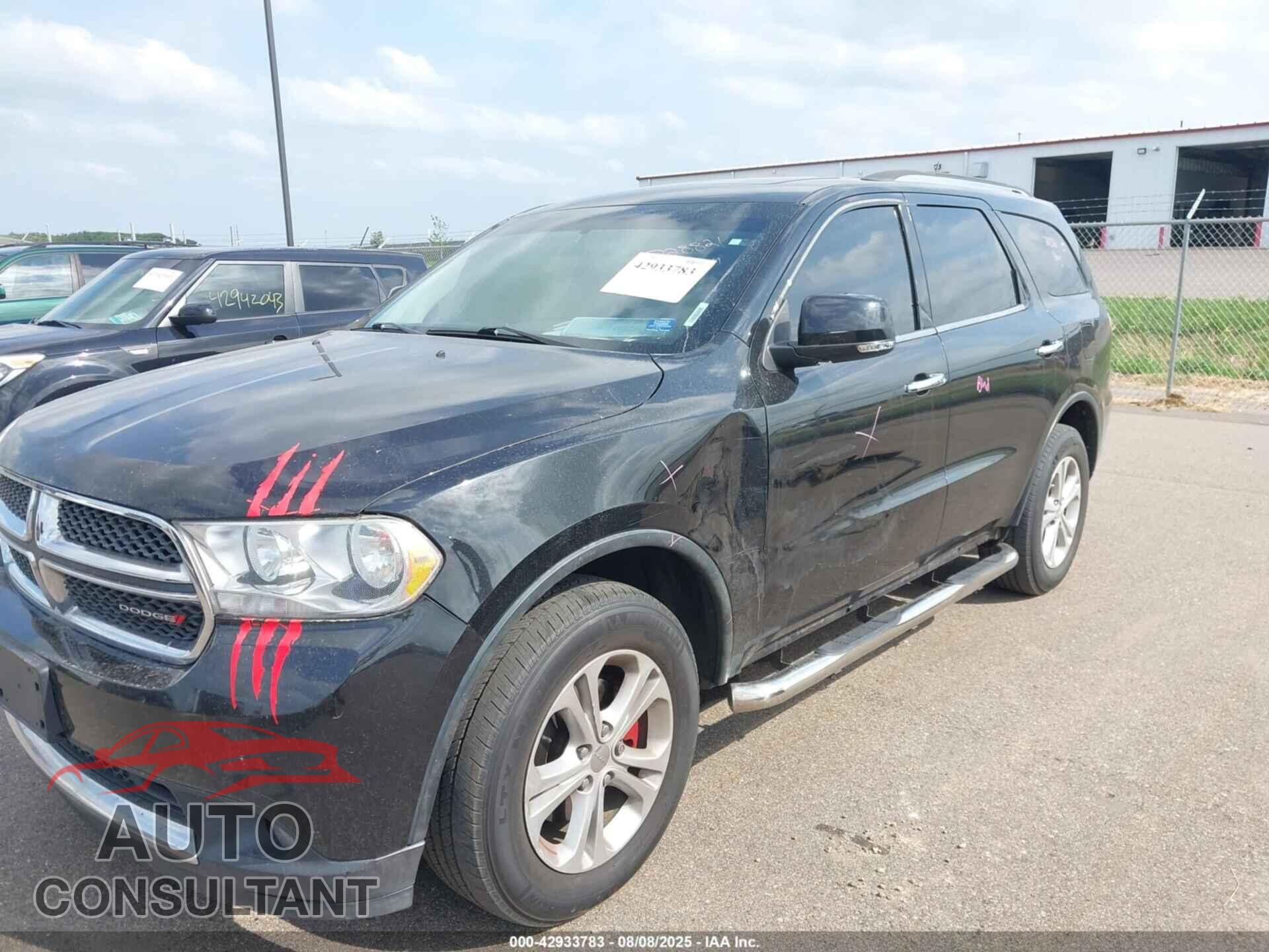 DODGE DURANGO 2013 - 1C4RDJDG6DC696201
