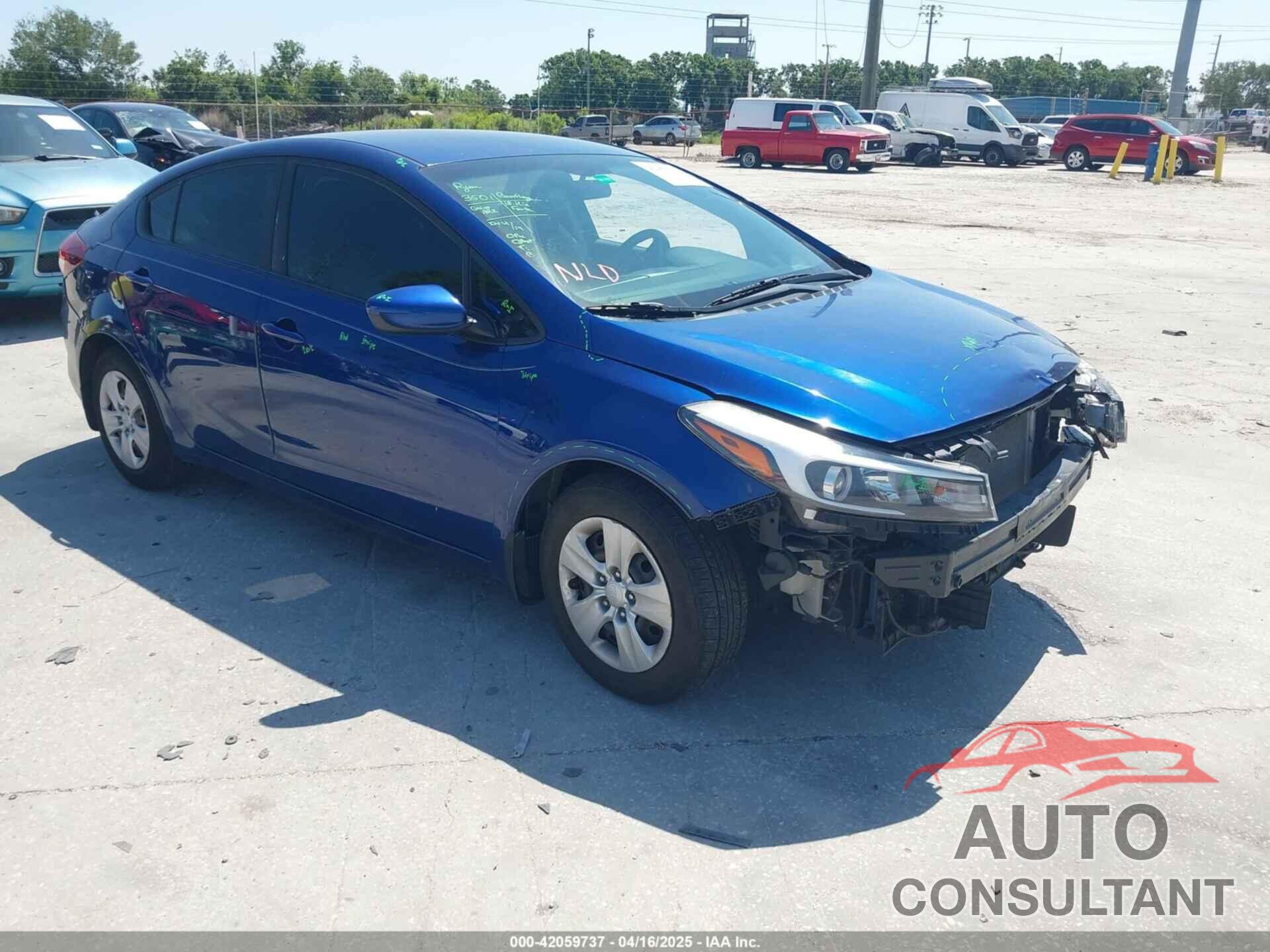 KIA FORTE 2018 - 3KPFK4A7XJE257974