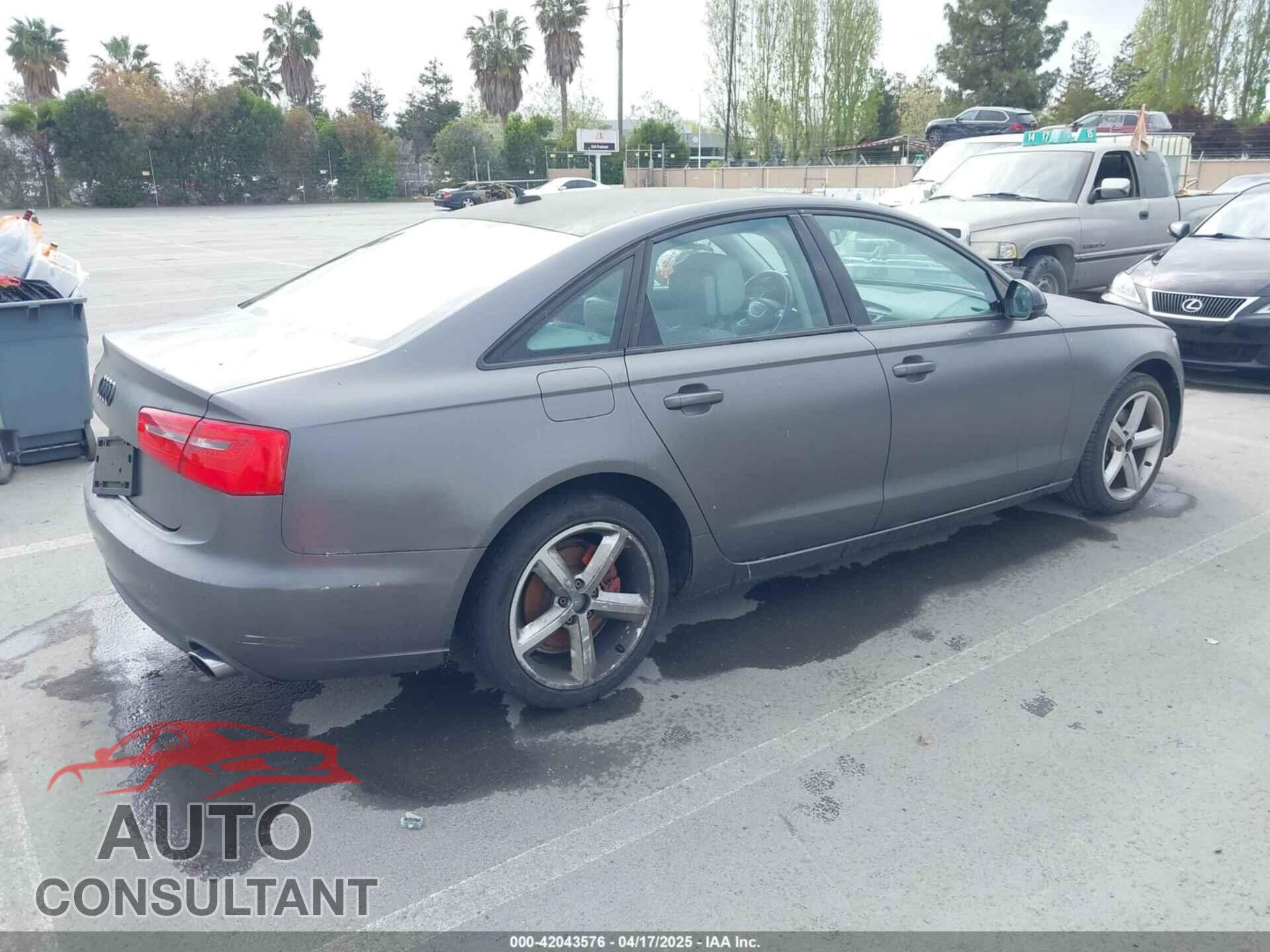 AUDI A6 2013 - WAUCFAFC3DN043093