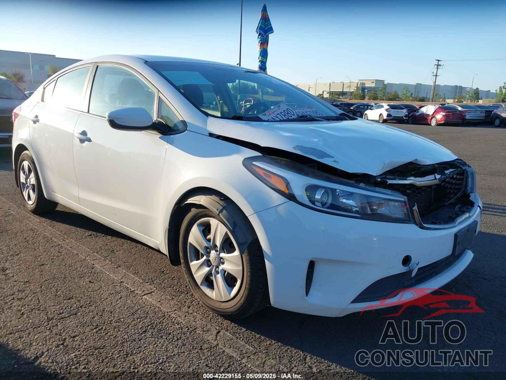 KIA FORTE 2017 - 3KPFK4A73HE017806