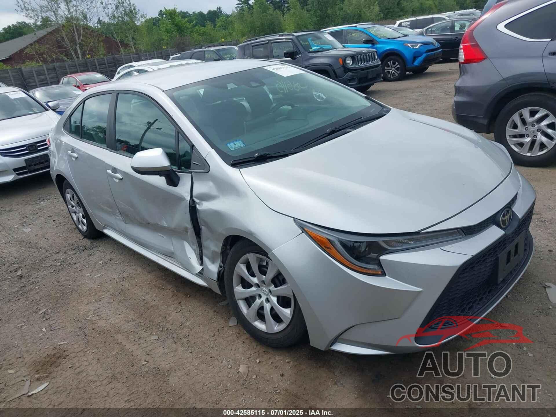 TOYOTA COROLLA 2021 - 5YFEPMAE7MP191561