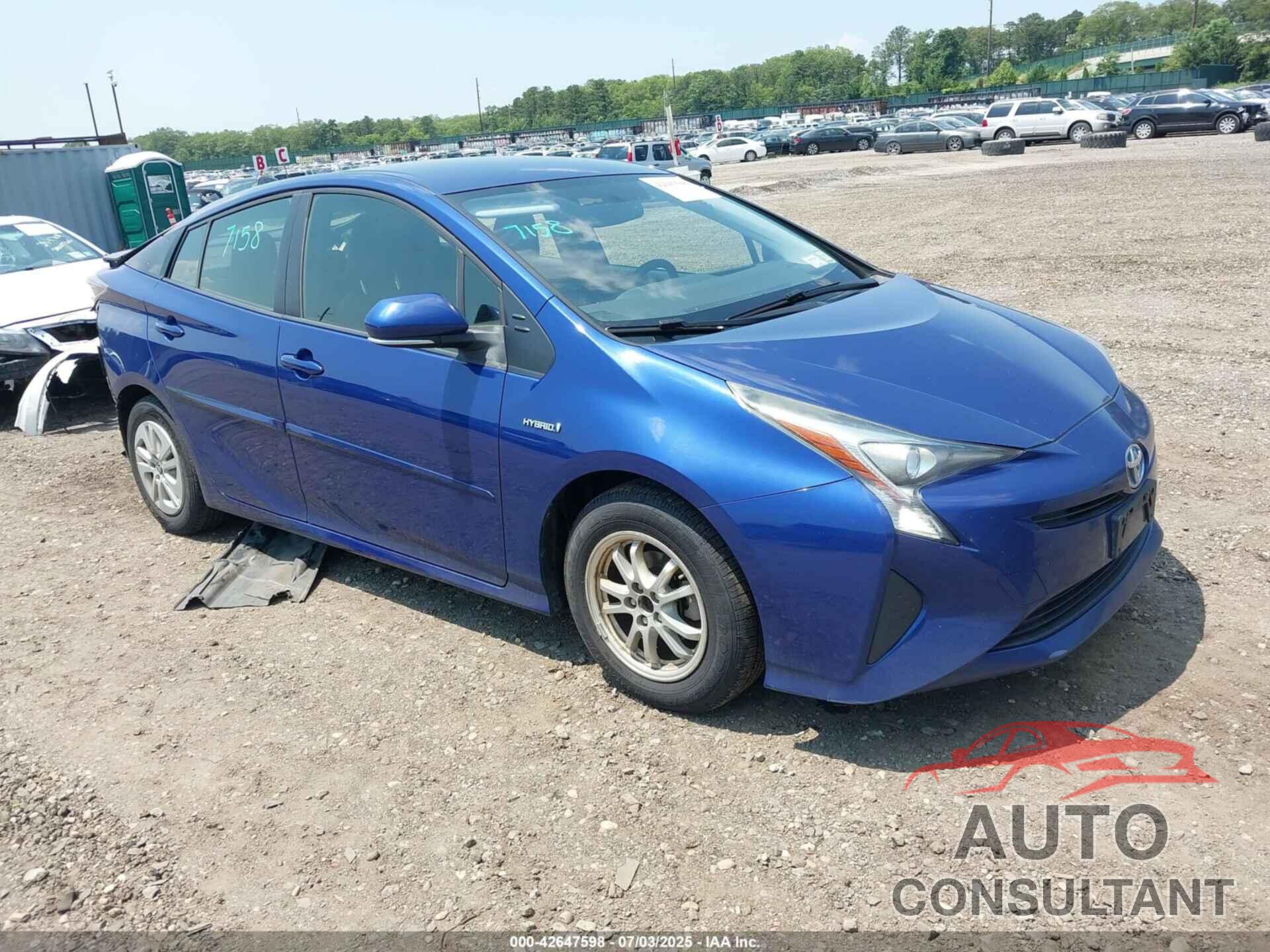 TOYOTA PRIUS 2016 - JTDKBRFU7G3506256