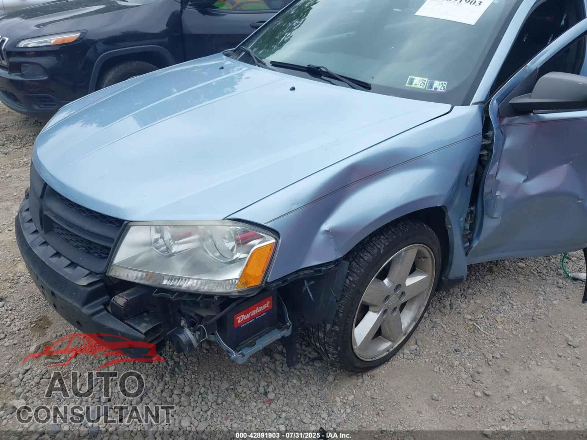 DODGE AVENGER 2013 - 1C3CDZAB5DN658352